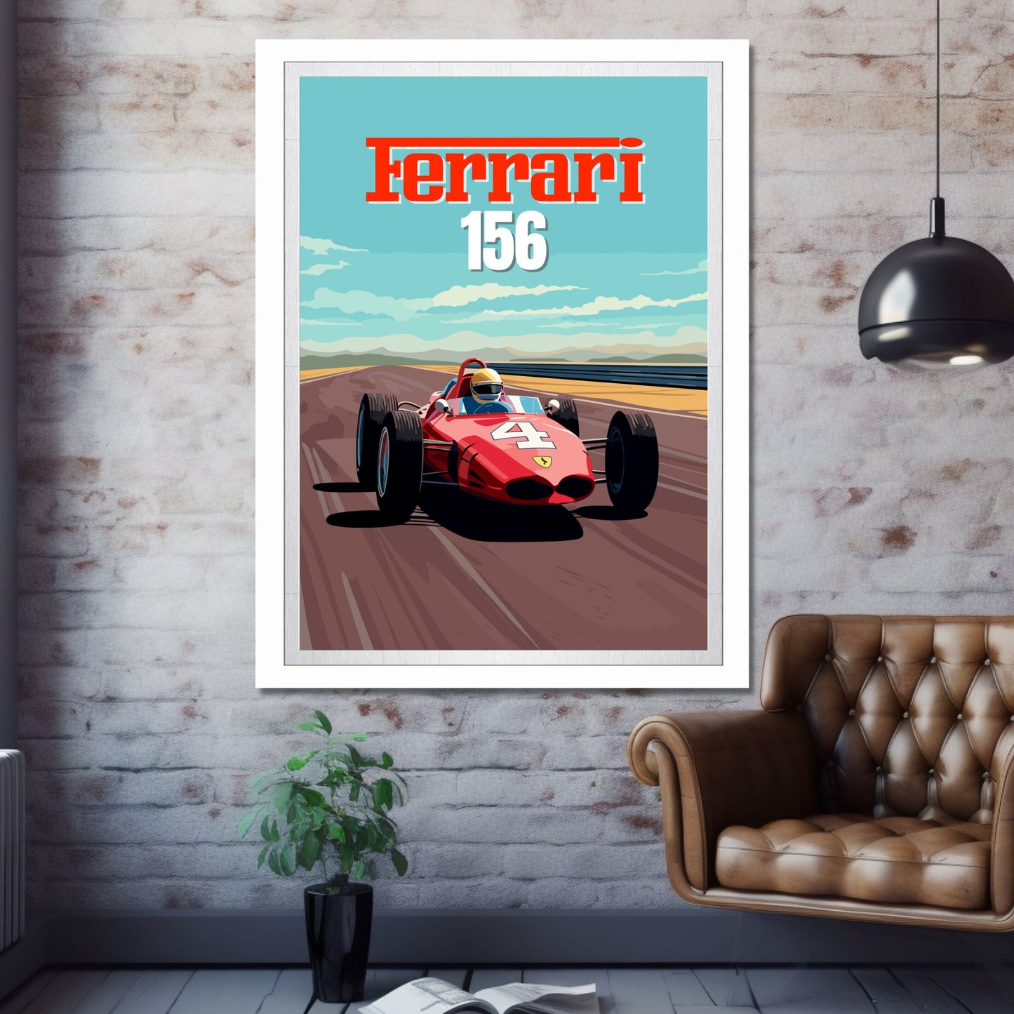 Ferrari 156 Print - F1