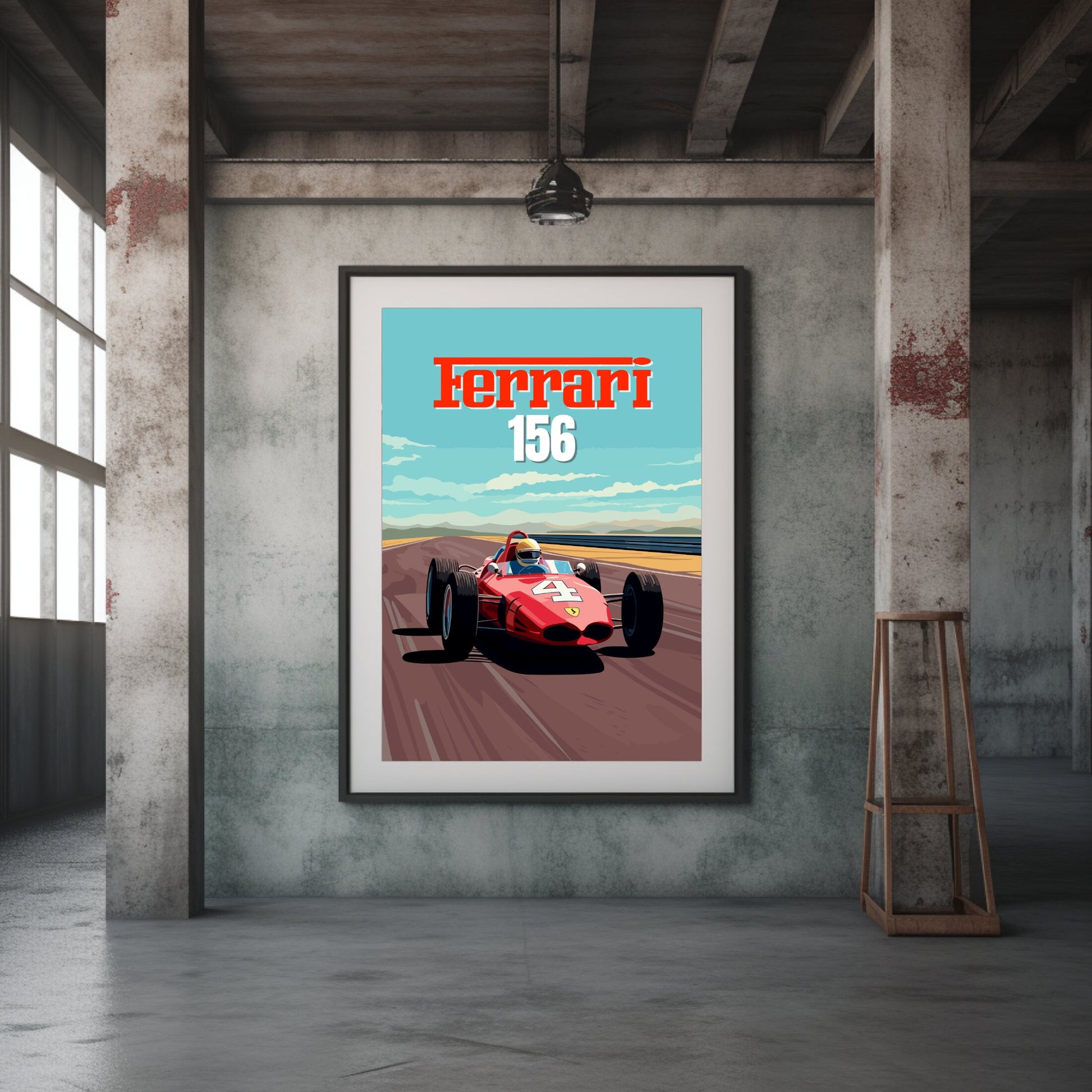 Ferrari 156 Print - F1