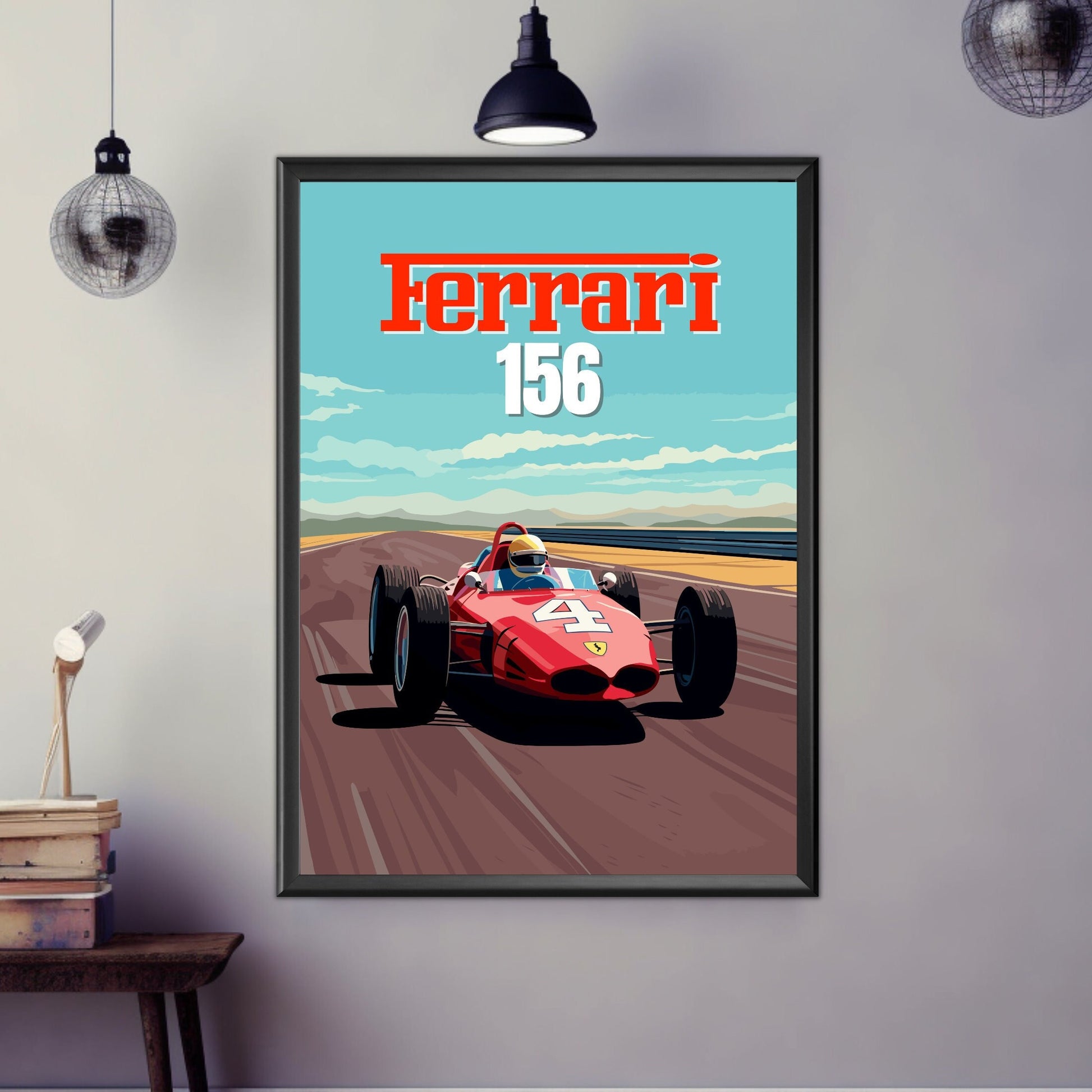 Ferrari 156 Print - F1