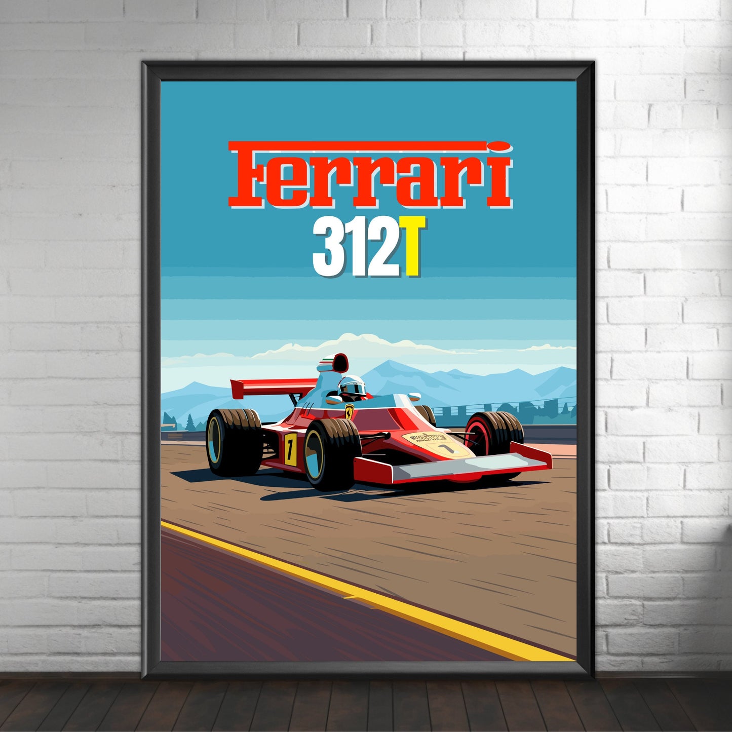 Ferrari 312T Print