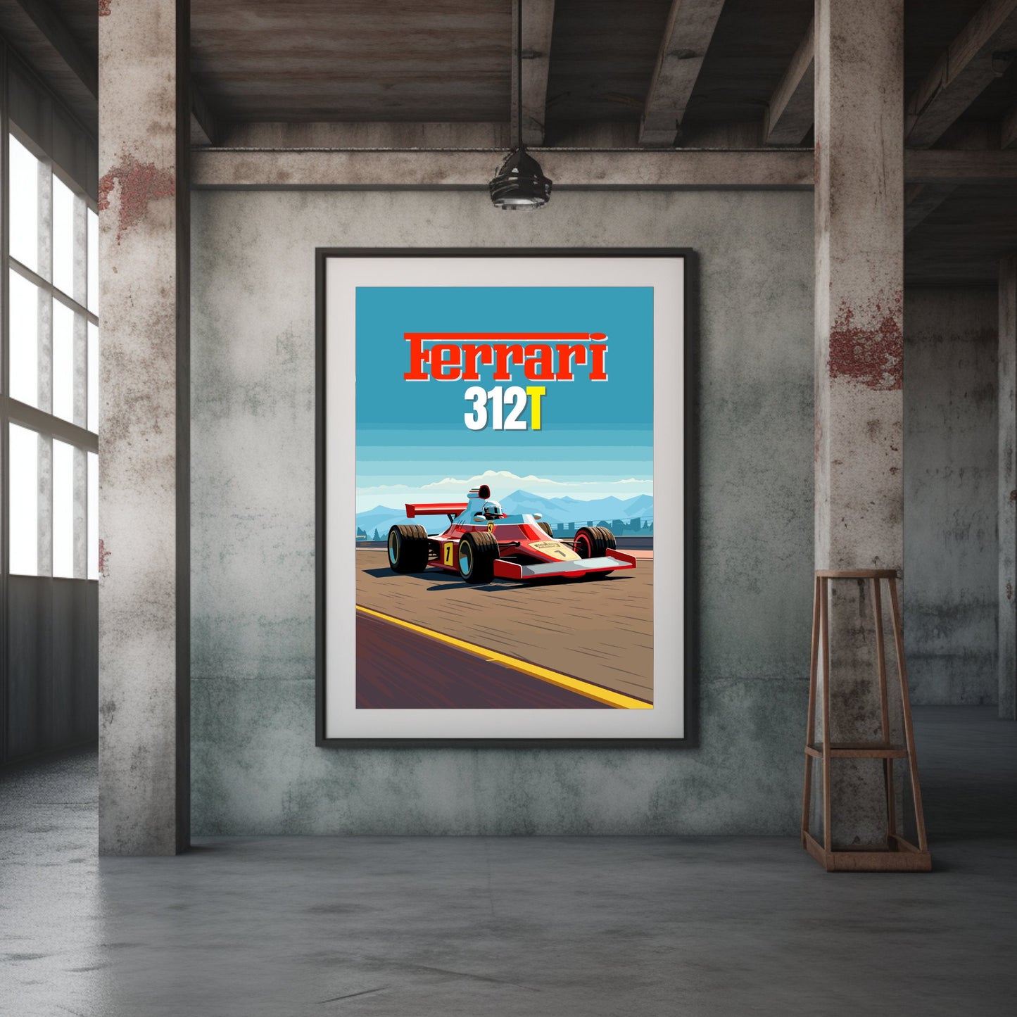 Ferrari 312T Print