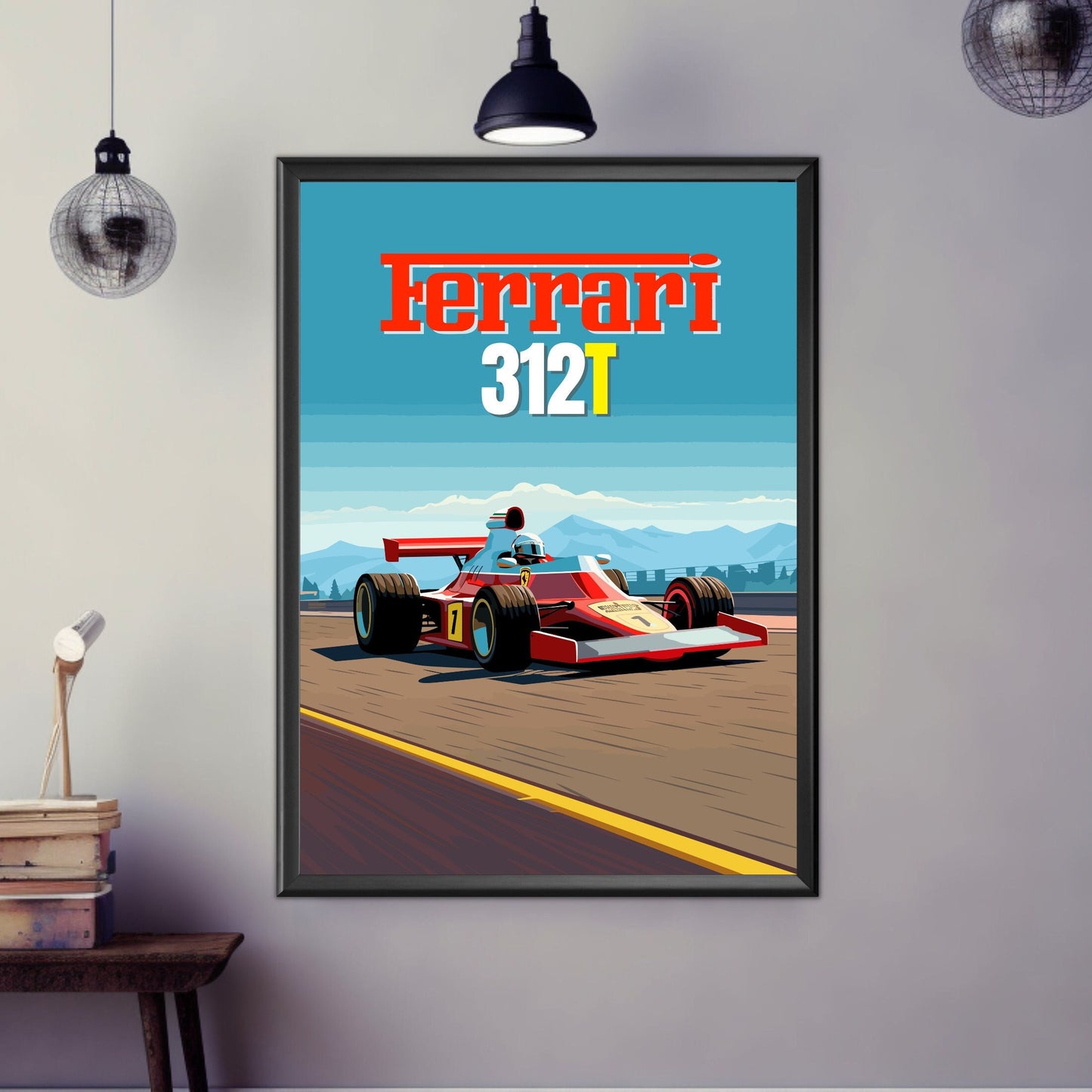 Ferrari 312T Print