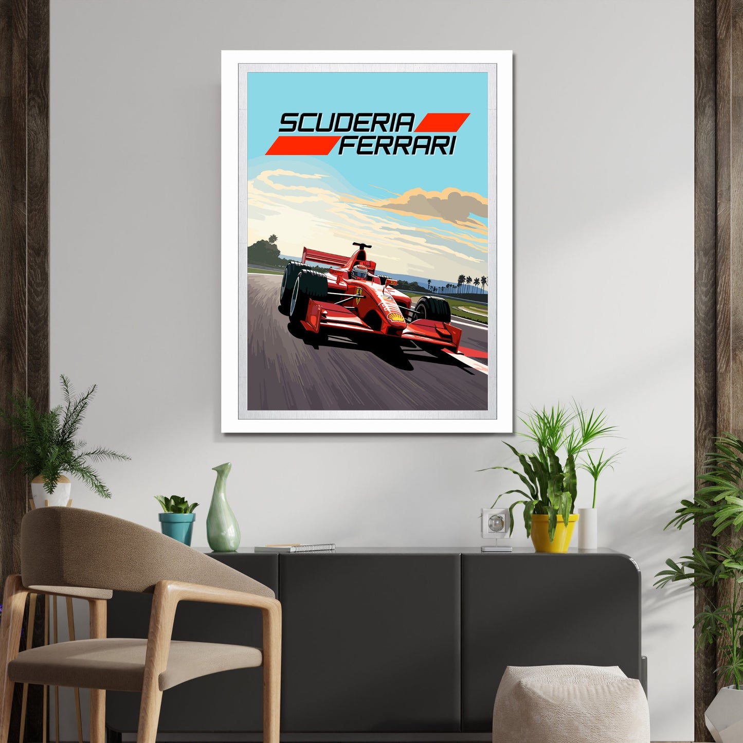 Ferrari F2002 Print