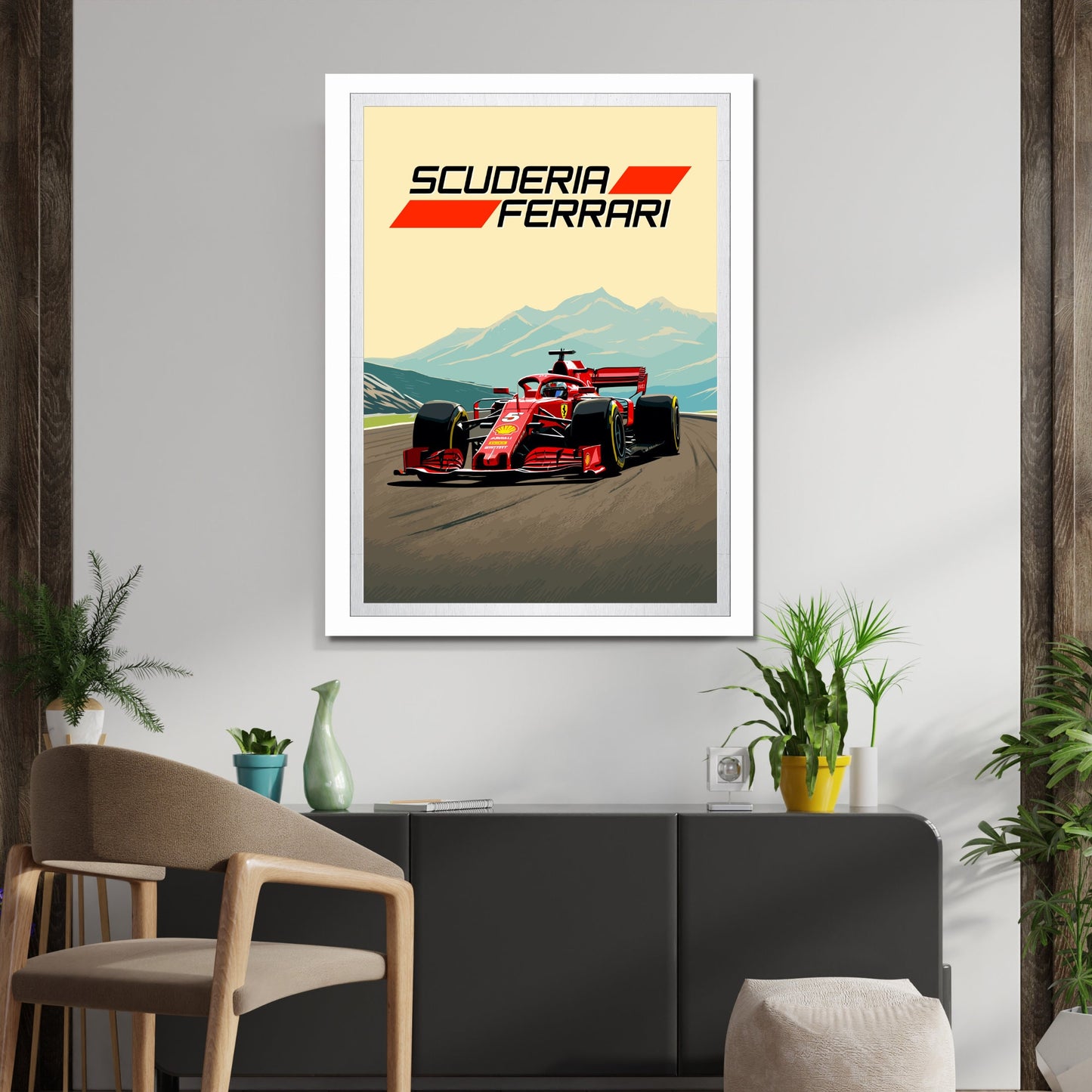 Ferrari SF71H Print, Scuderia Ferrari