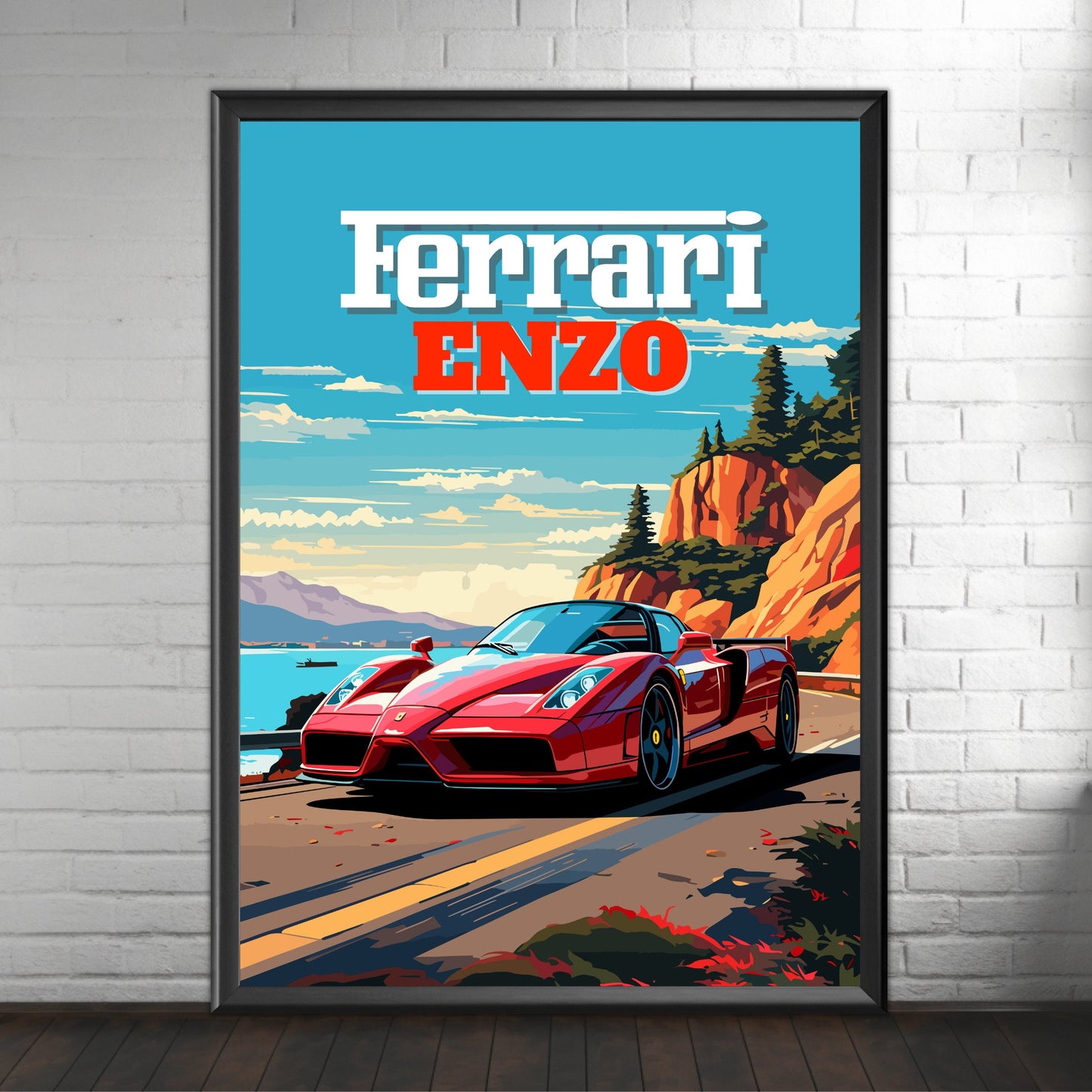 Ferrari Enzo Poster