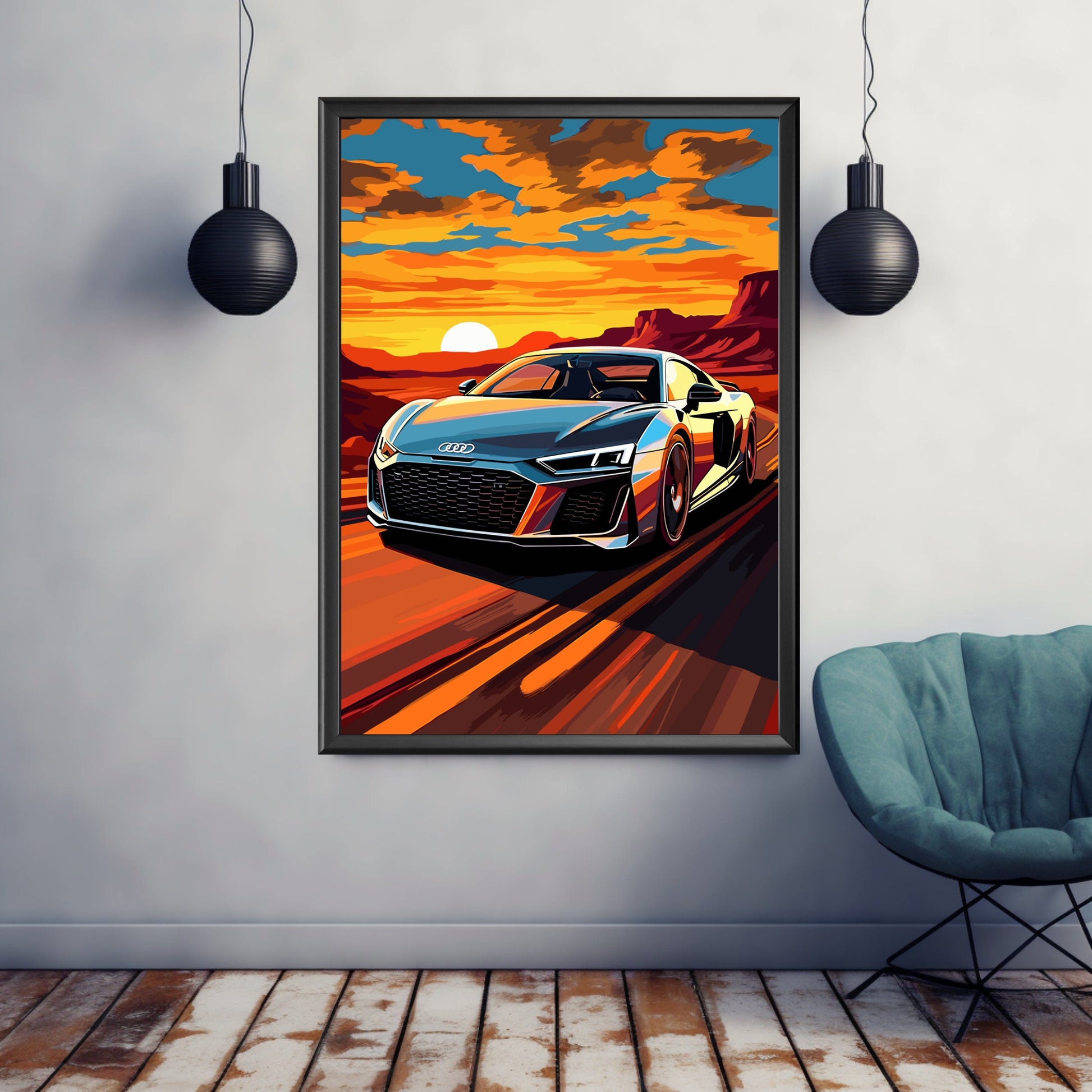 Audi R8 Print