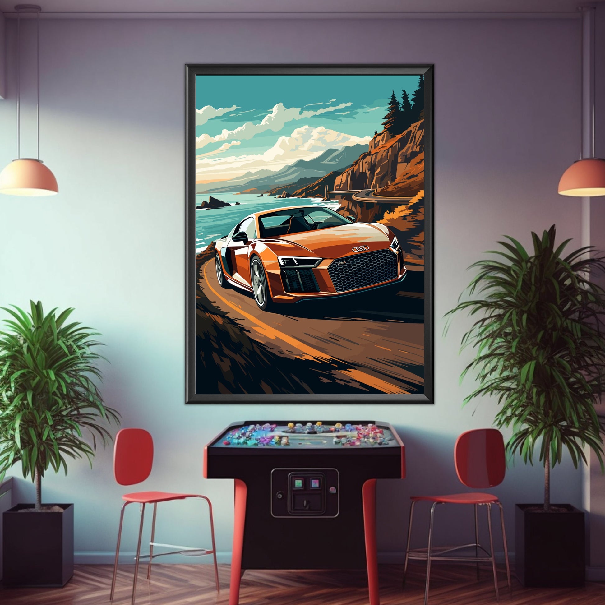 Audi R8 Poster