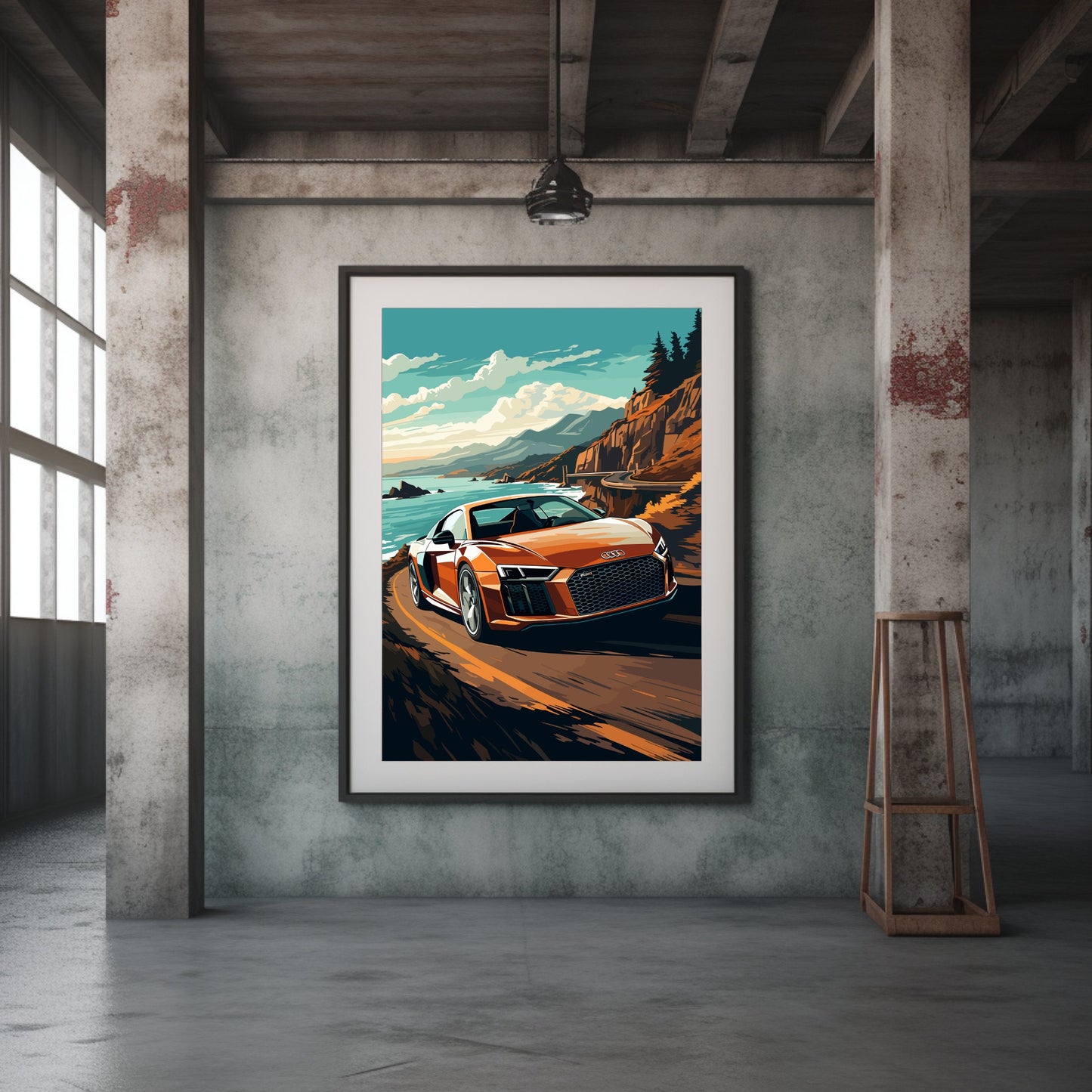 Audi R8 Poster