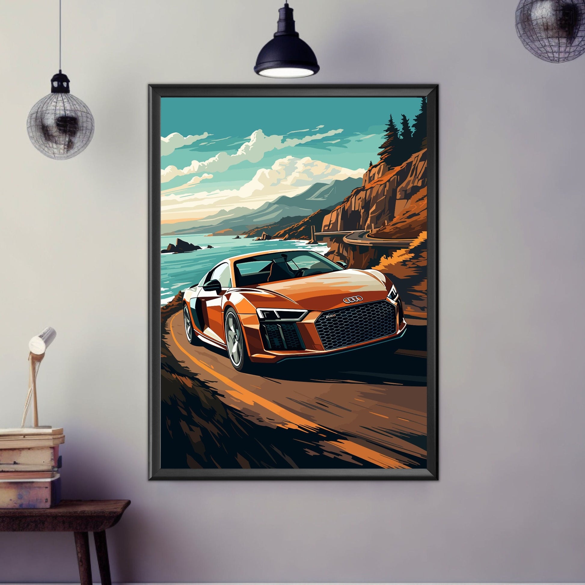 Audi R8 Poster