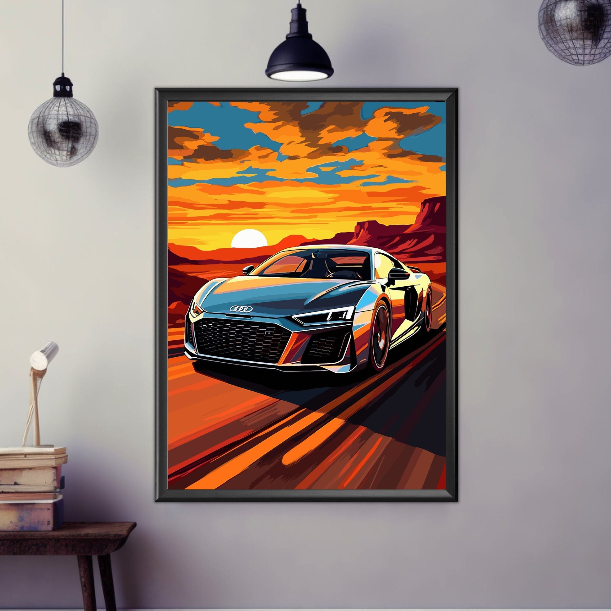 Audi R8 Print