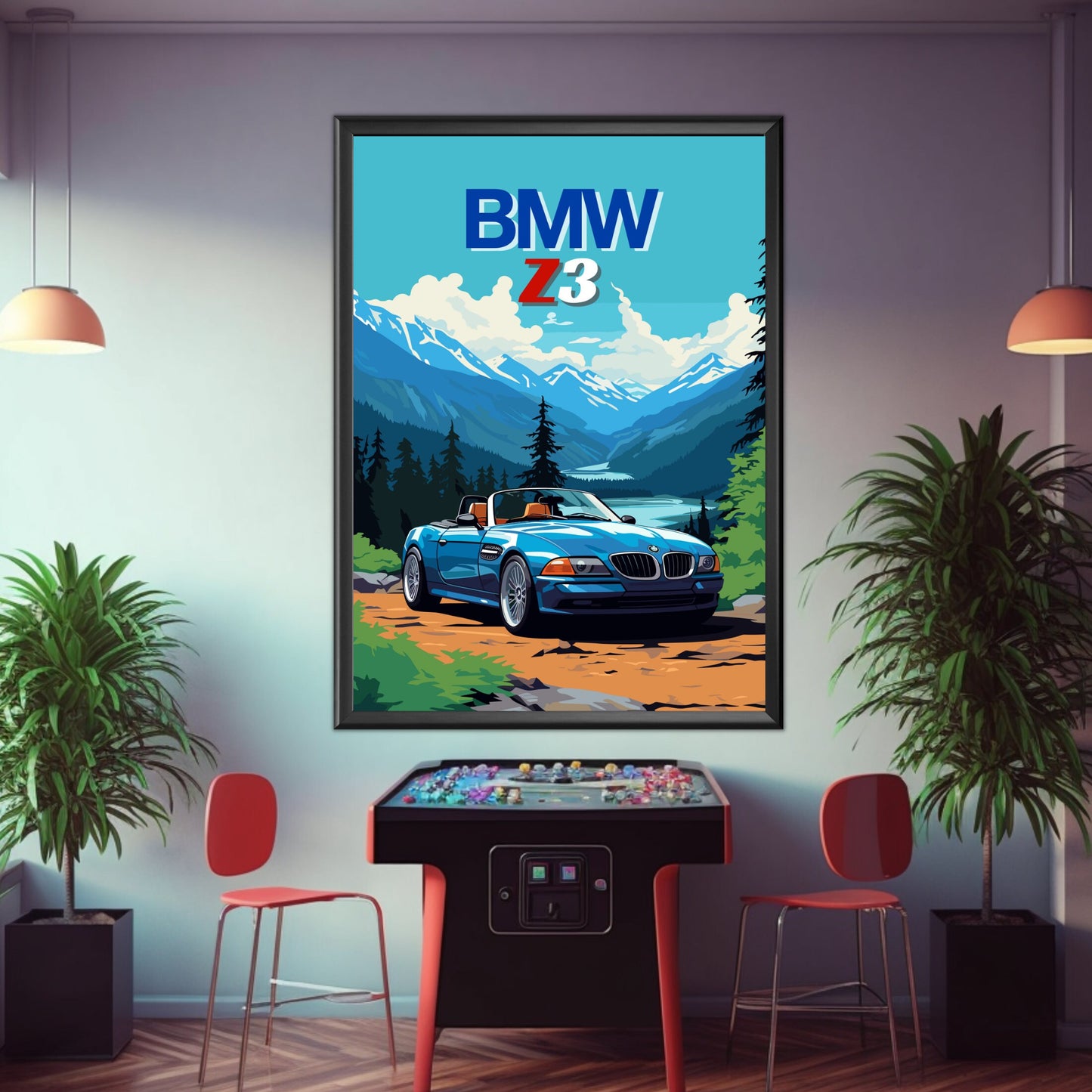 BMW Z3 Print, 1990s