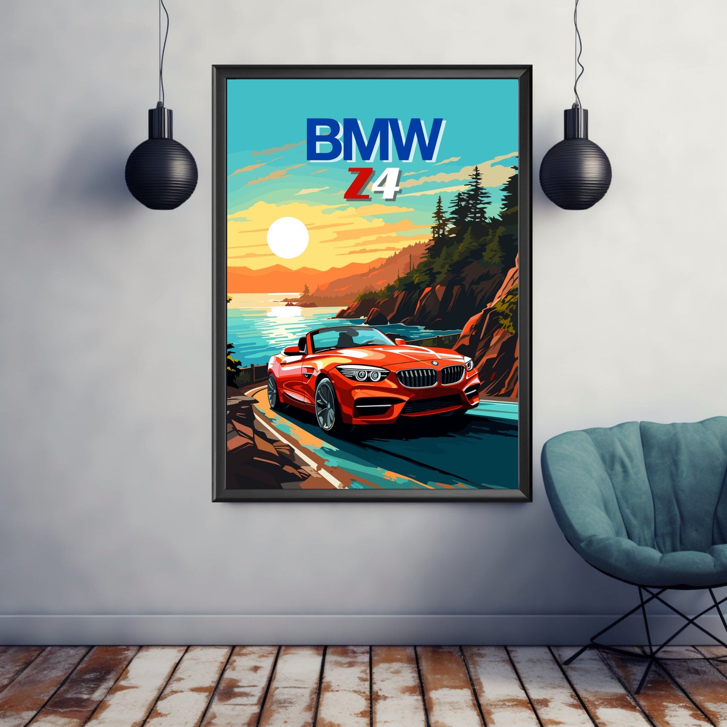 BMW Z4 Print