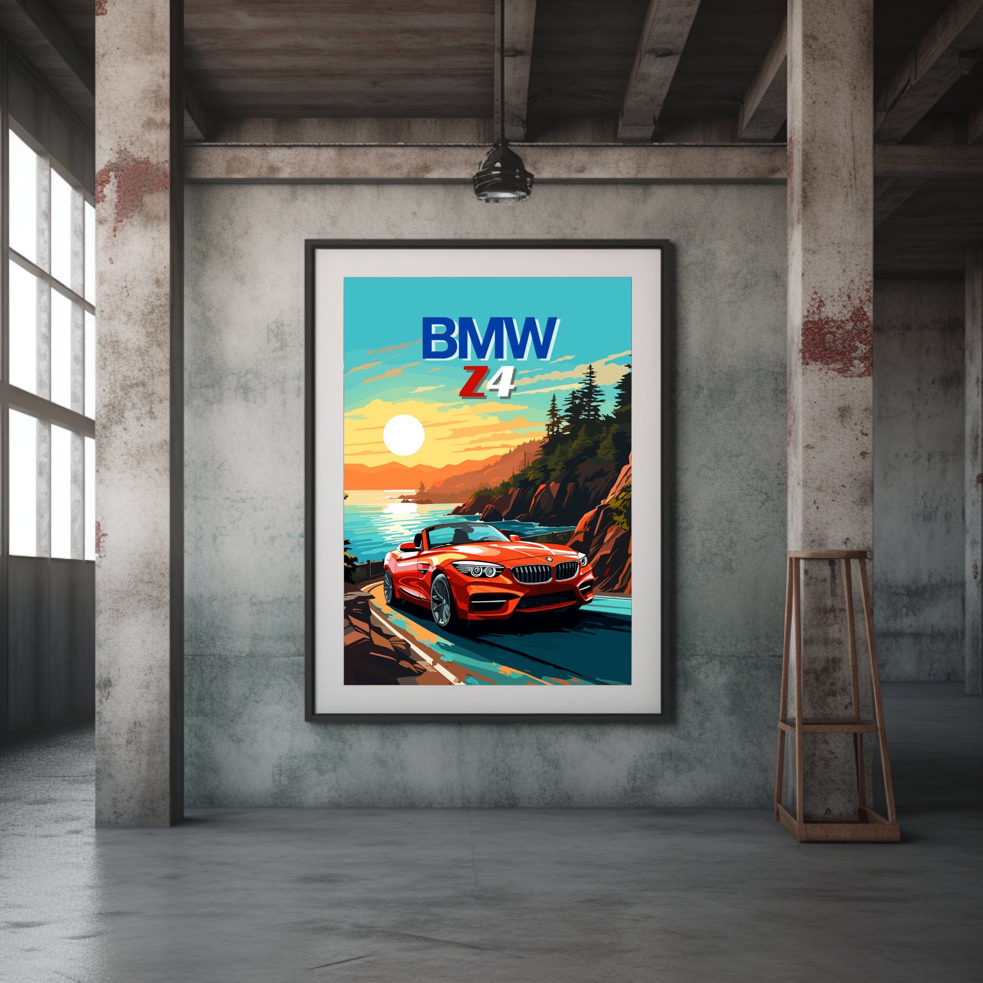 BMW Z4 Print