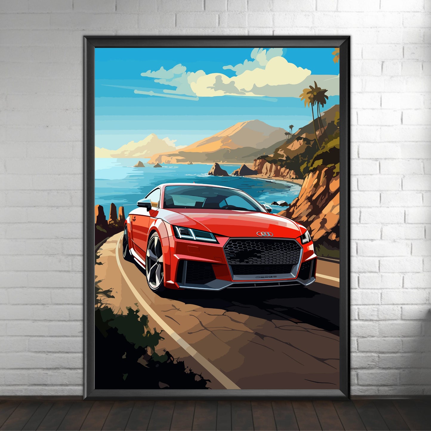 Audi TT RS Poster