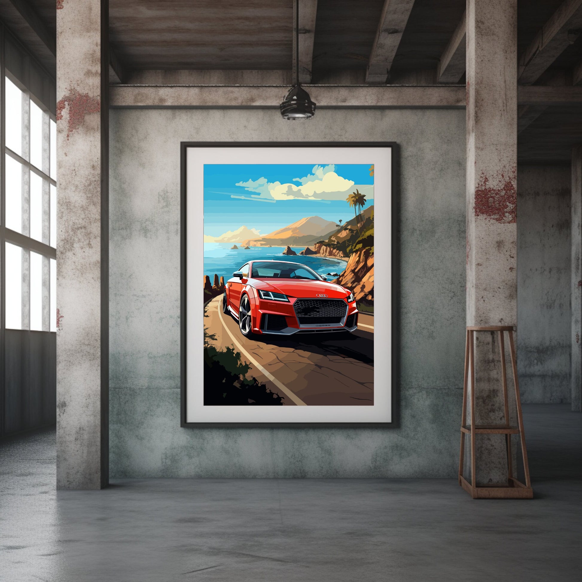 Audi TT RS Poster