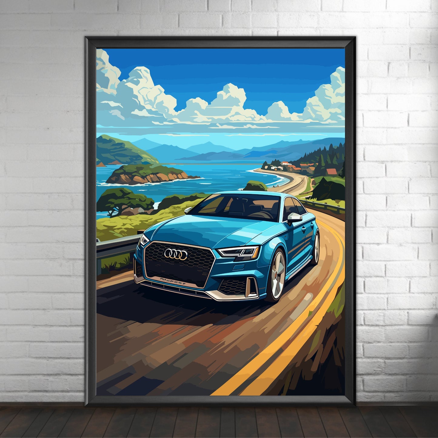 Audi RS3 Poster