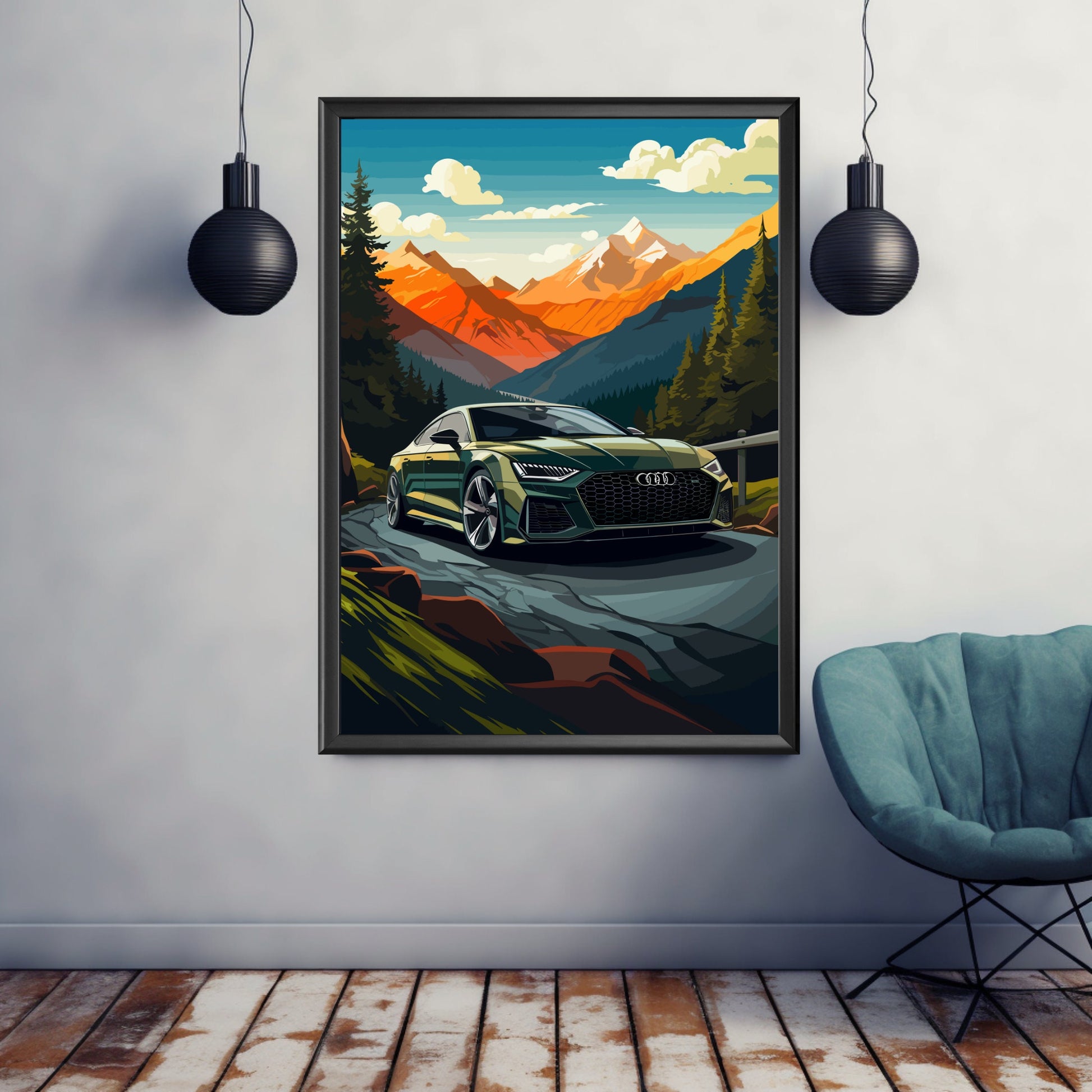 Audi RS7 Poster