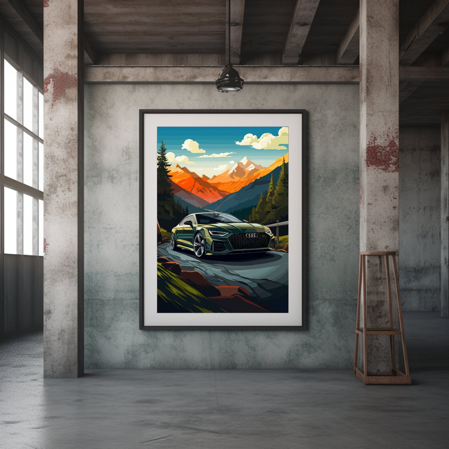 Audi RS7 Poster