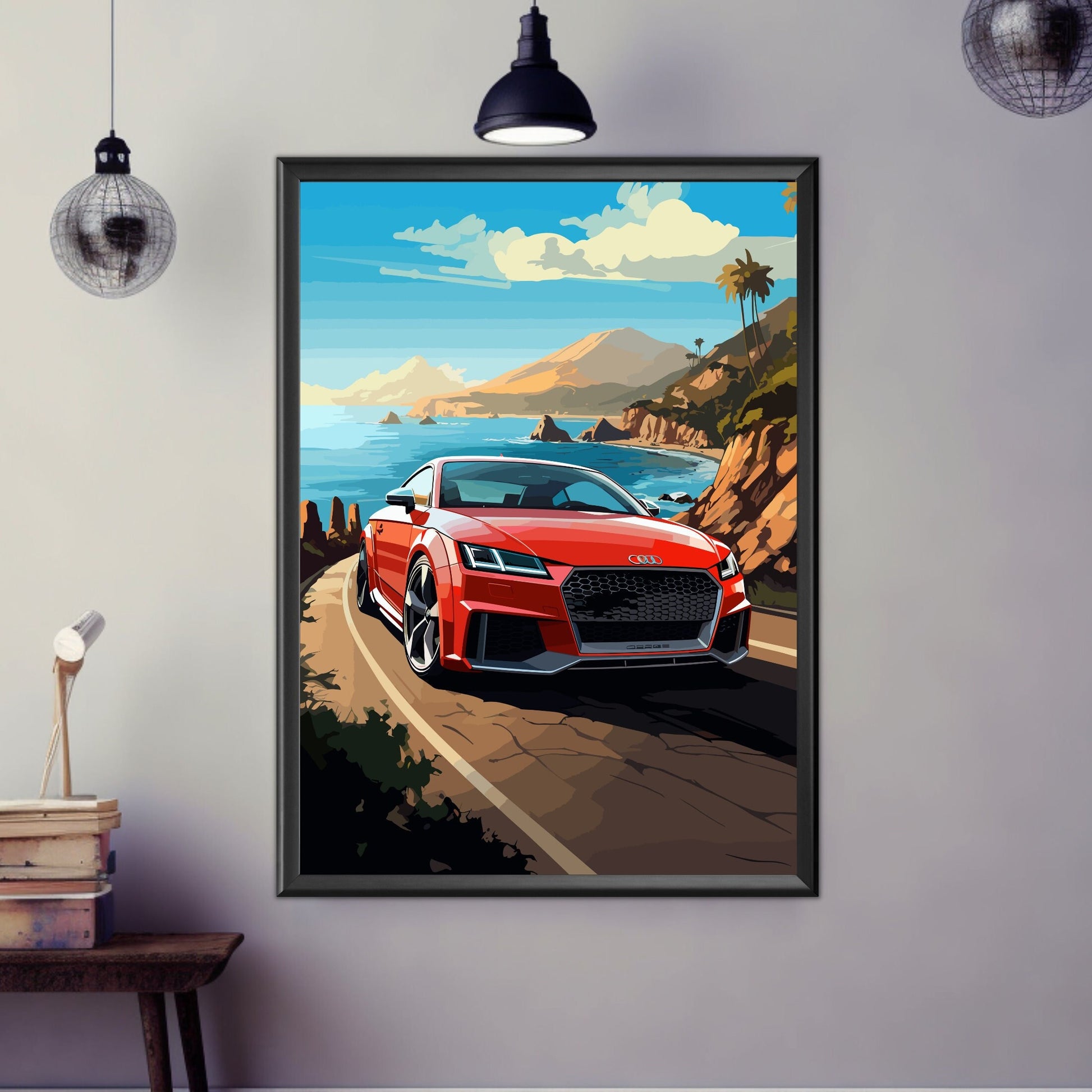 Audi TT RS Poster