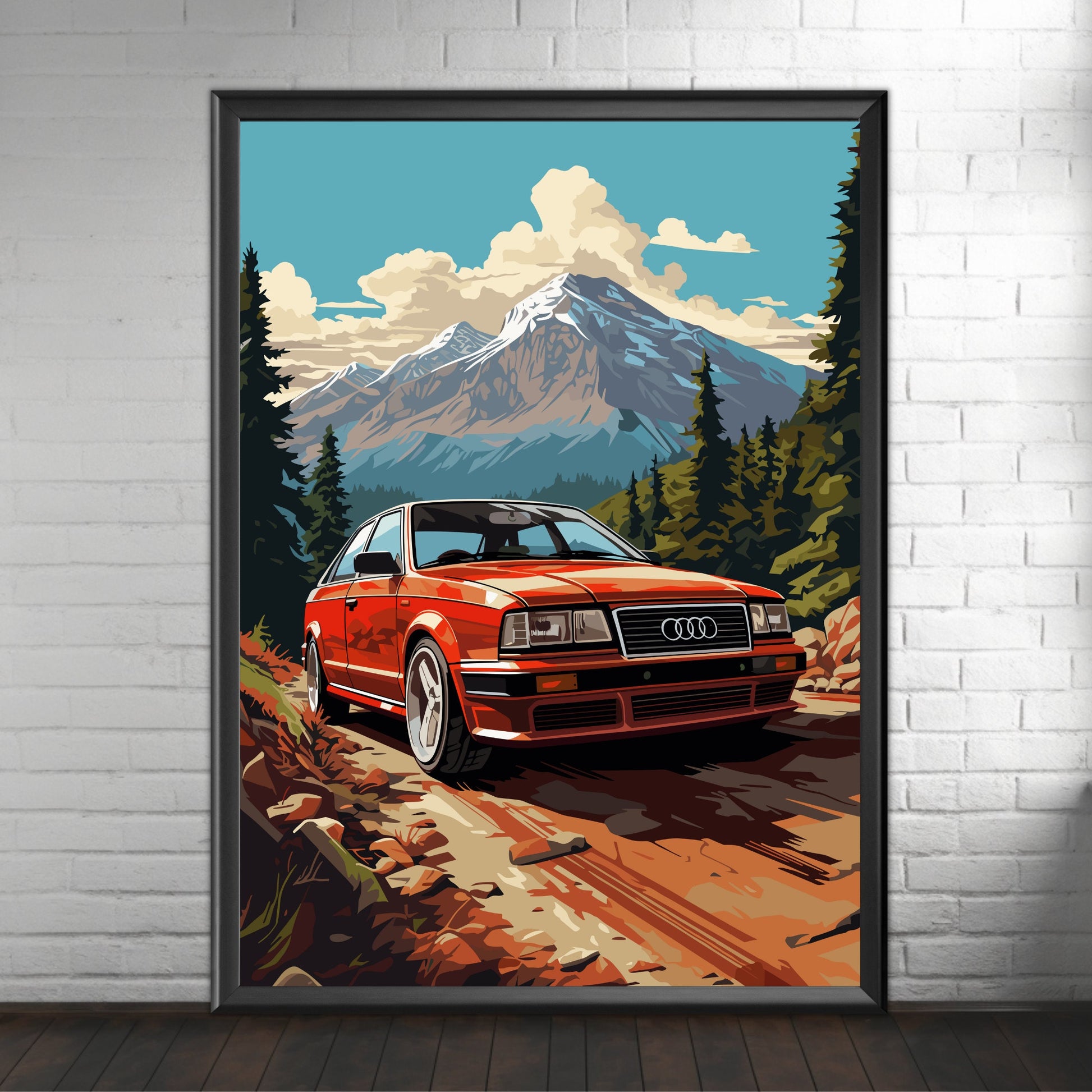 Audi S2 Poster