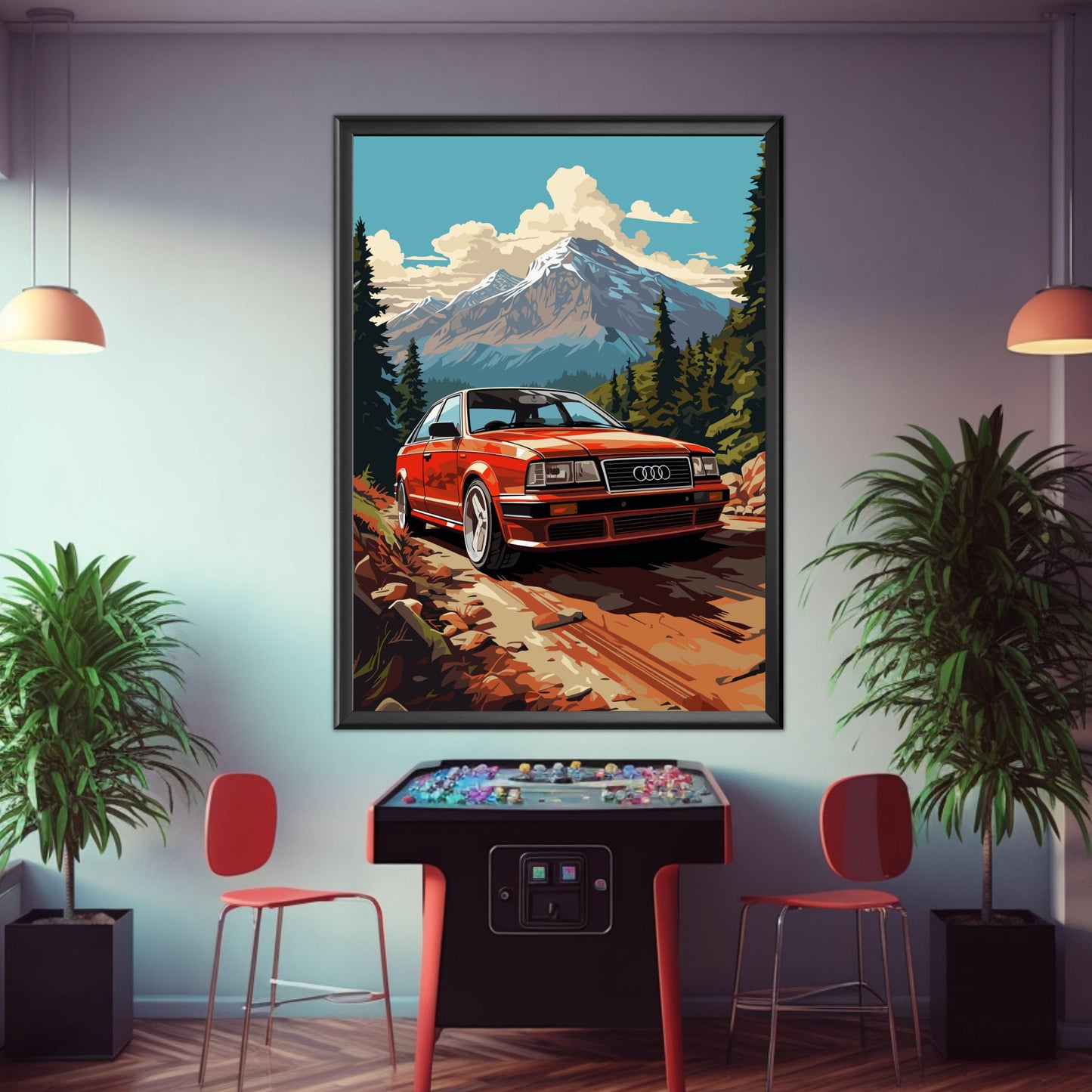 Audi S2 Poster