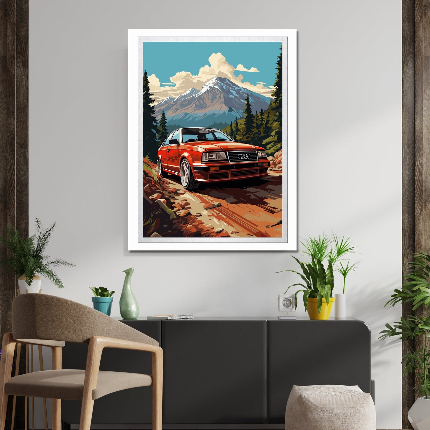 Audi S2 Poster