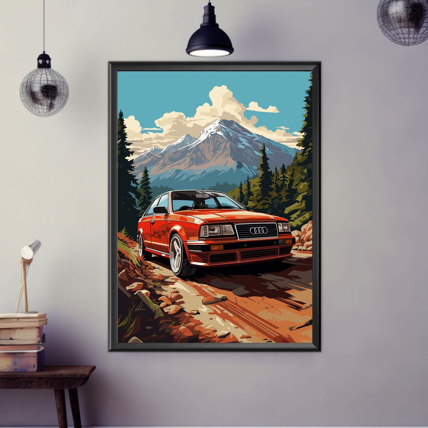 Audi S2 Poster