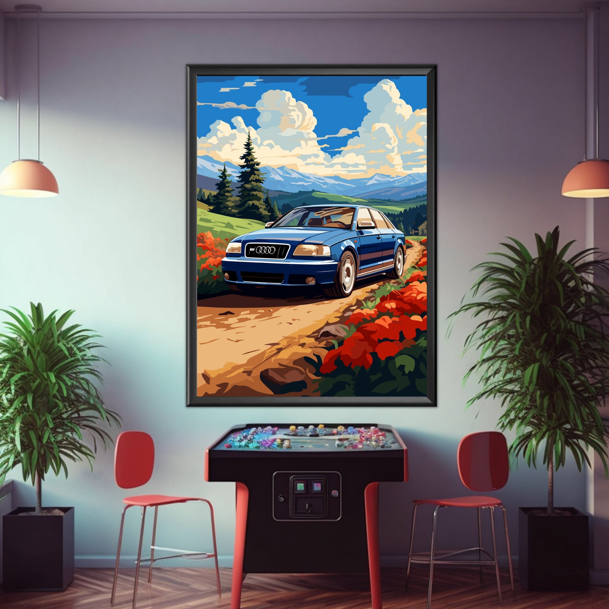 Audi S4 B5 Poster