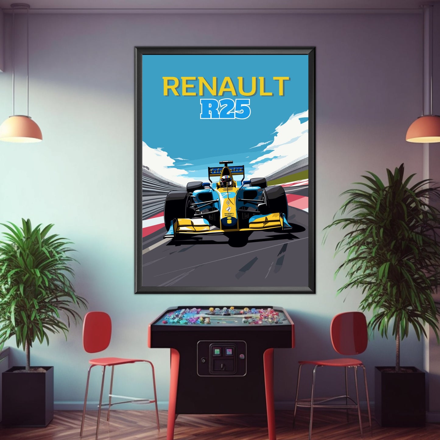 Renault R25 Print, Formula 1