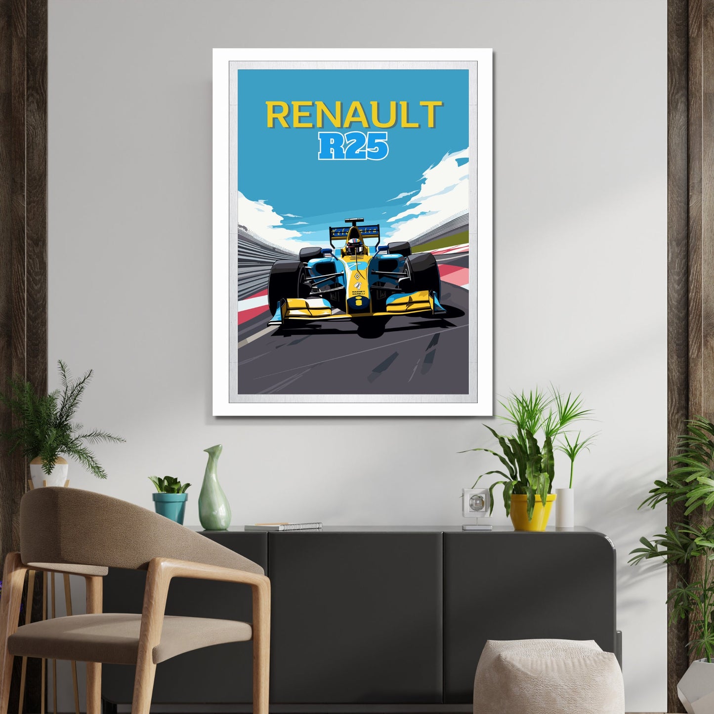 Renault R25 Print, Formula 1