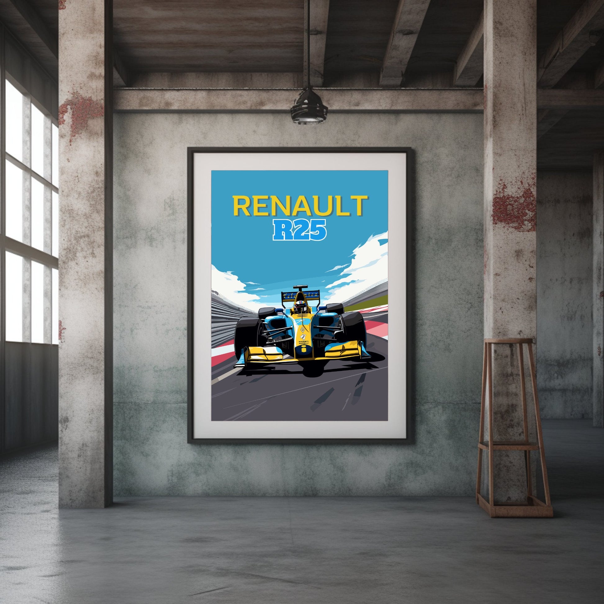 Renault R25 Print, Formula 1