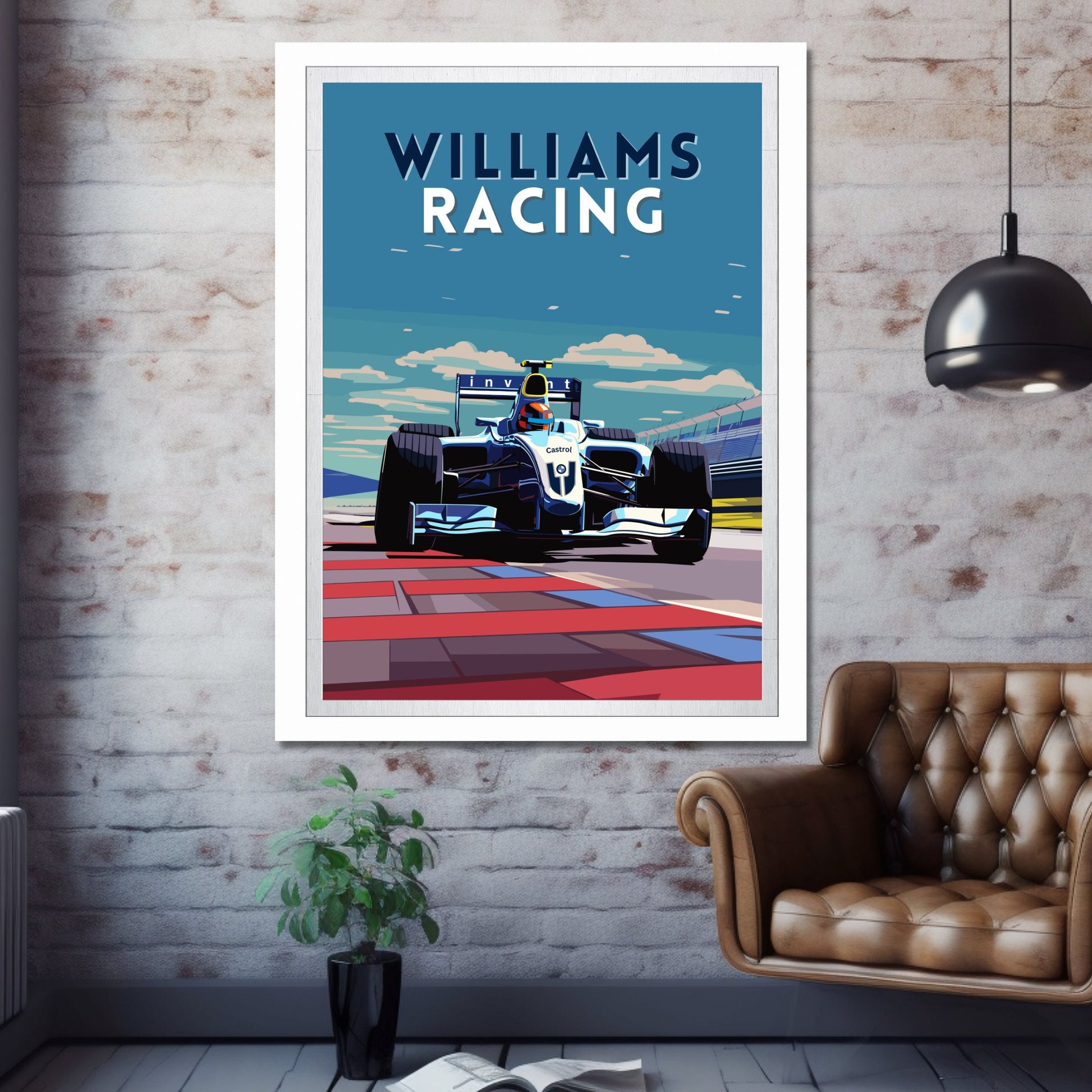 Williams FW25 F1 Poster