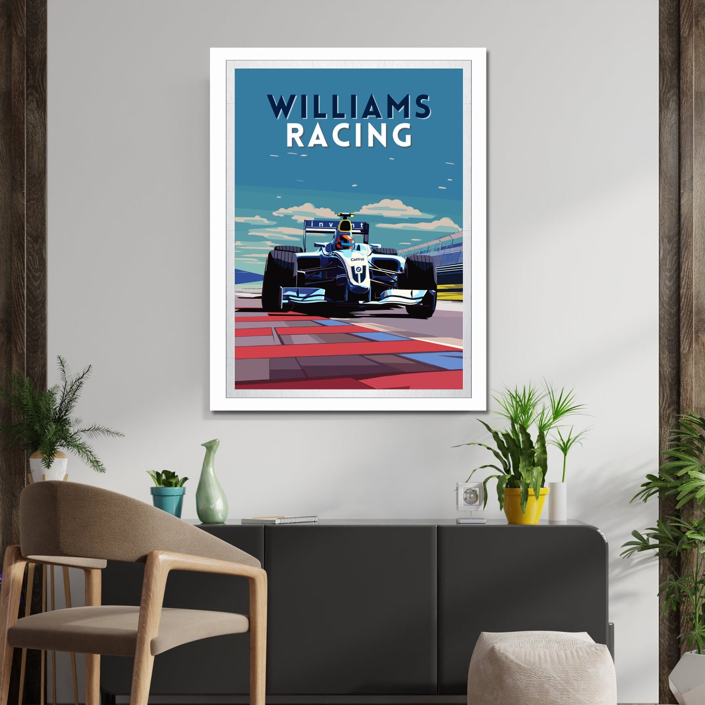 Williams FW25 F1 Poster