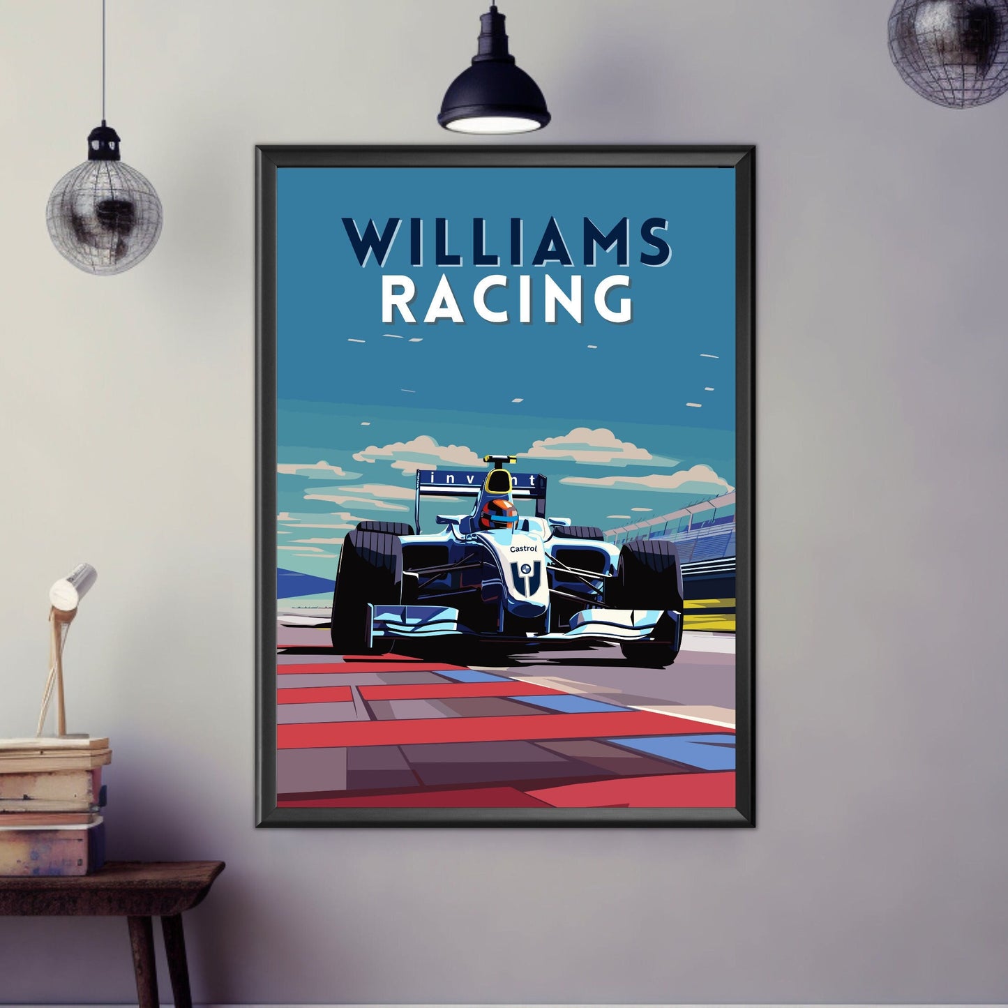 Williams FW25 F1 Poster