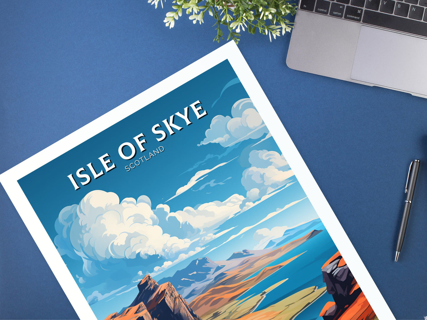 Isle of Skye Travel Print | Isle of Skye Poster | Isle of Skye Wall Art | Isle of Skye Art | Scotland Print | Scotland Poster | ID 898