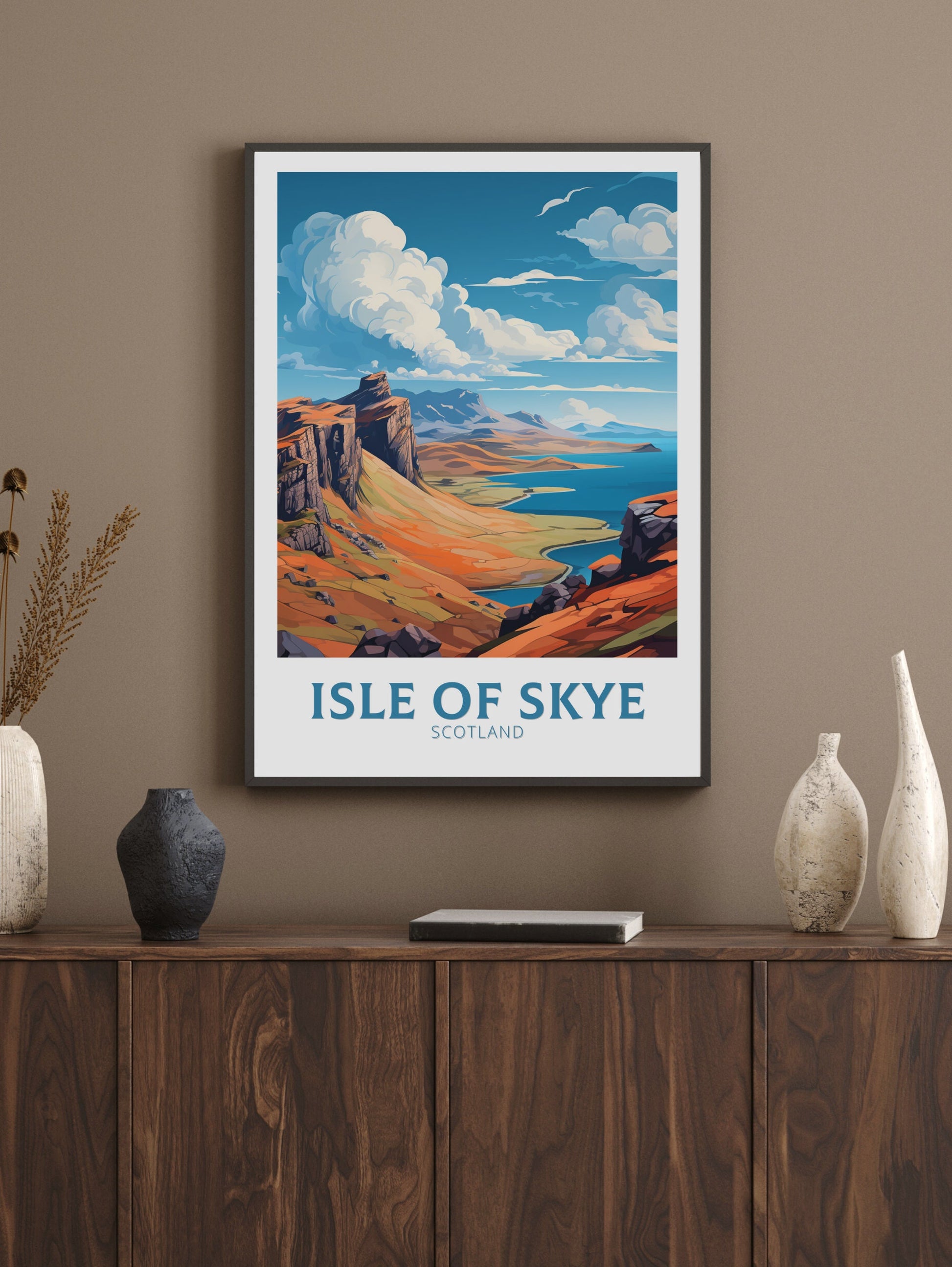 Isle of Skye Travel Poster | Isle of Skye Print | Isle of Skye Wall Art | Isle of Skye Art | Scotland Print | Scotland Poster | ID 903