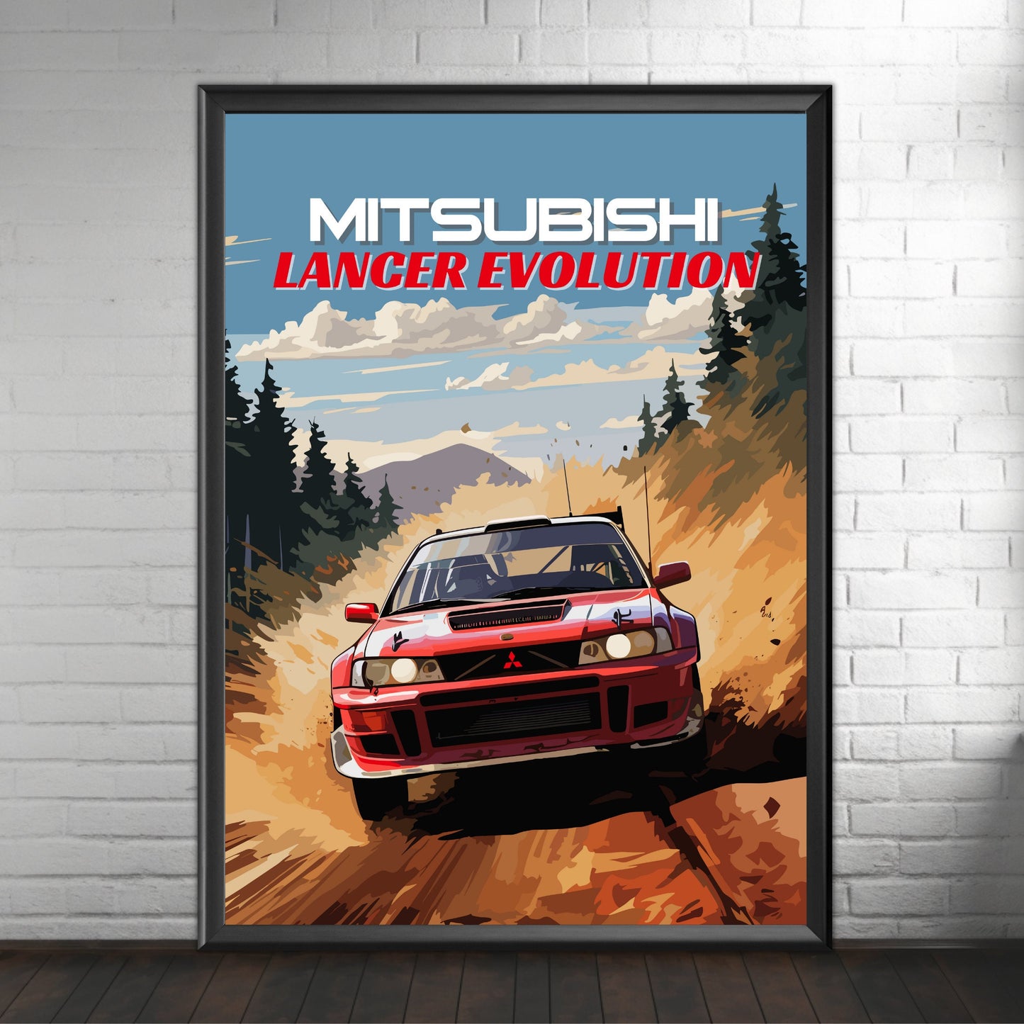 Mitsubishi Lancer Evolution Print