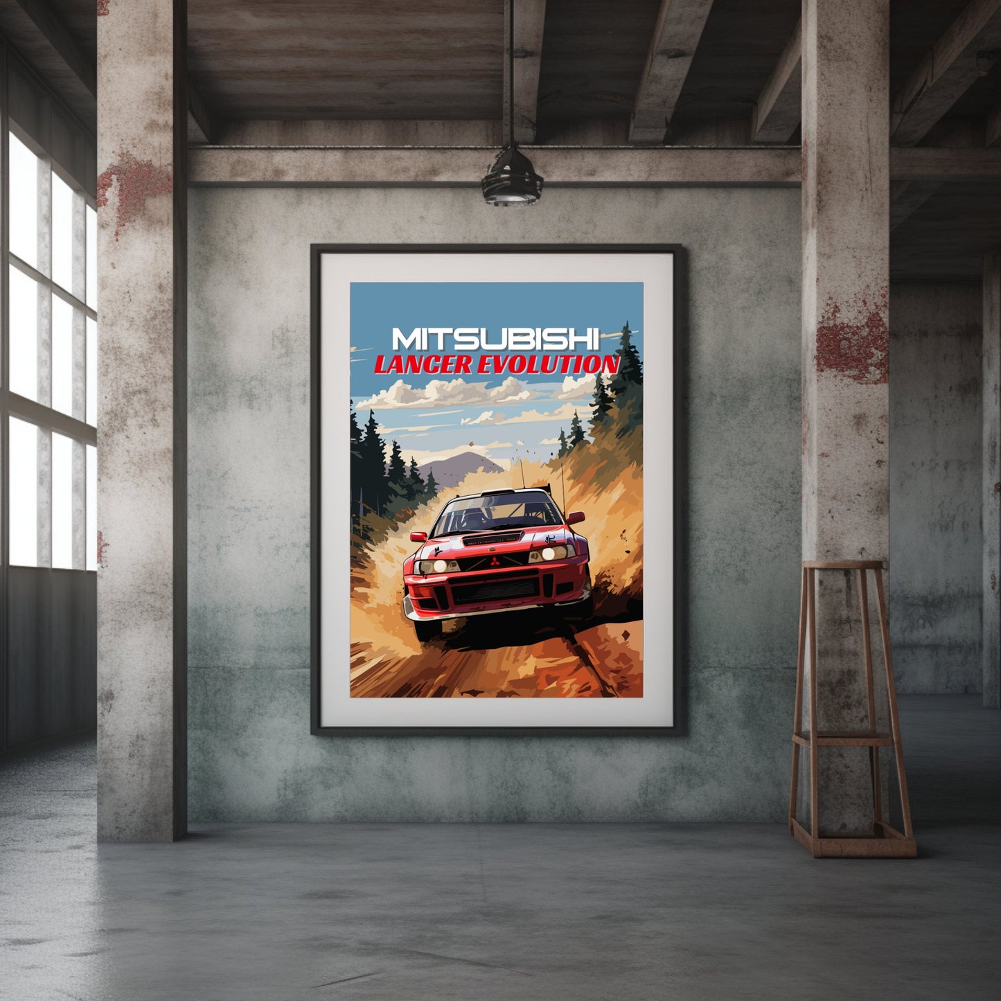 Mitsubishi Lancer Evolution Print