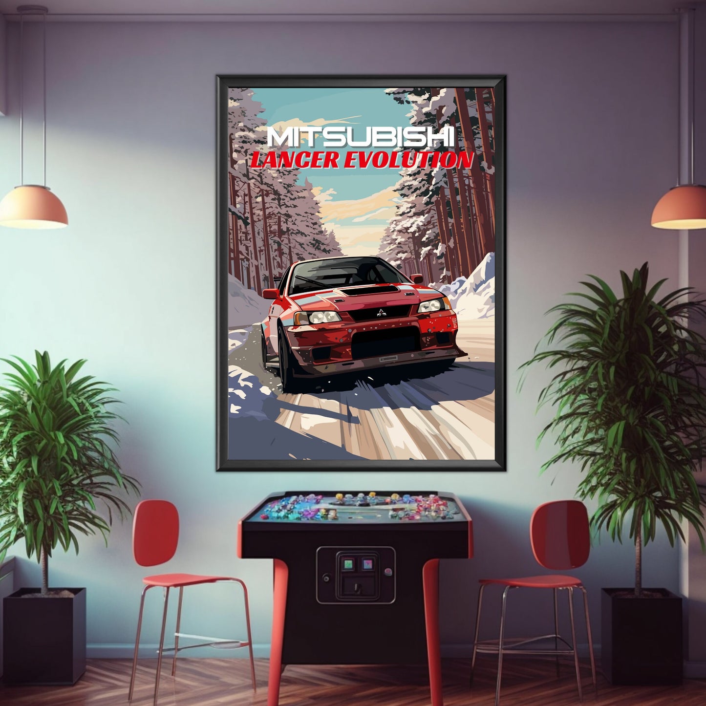 Mitsubishi Lancer Evolution Poster