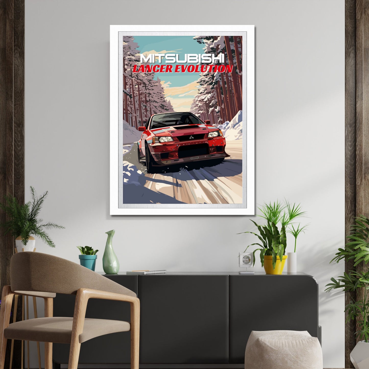 Mitsubishi Lancer Evolution Poster