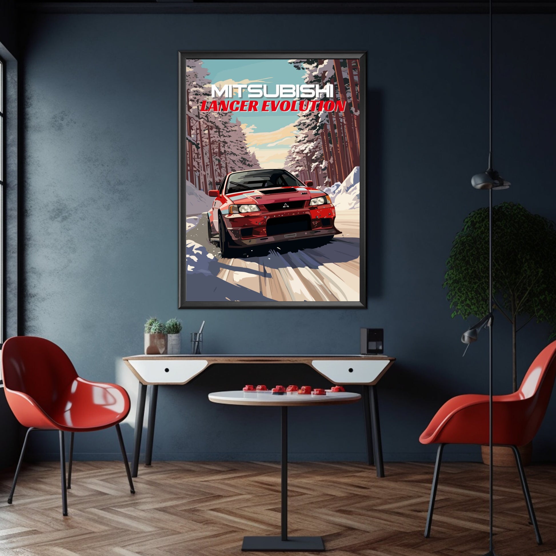 Mitsubishi Lancer Evolution Poster