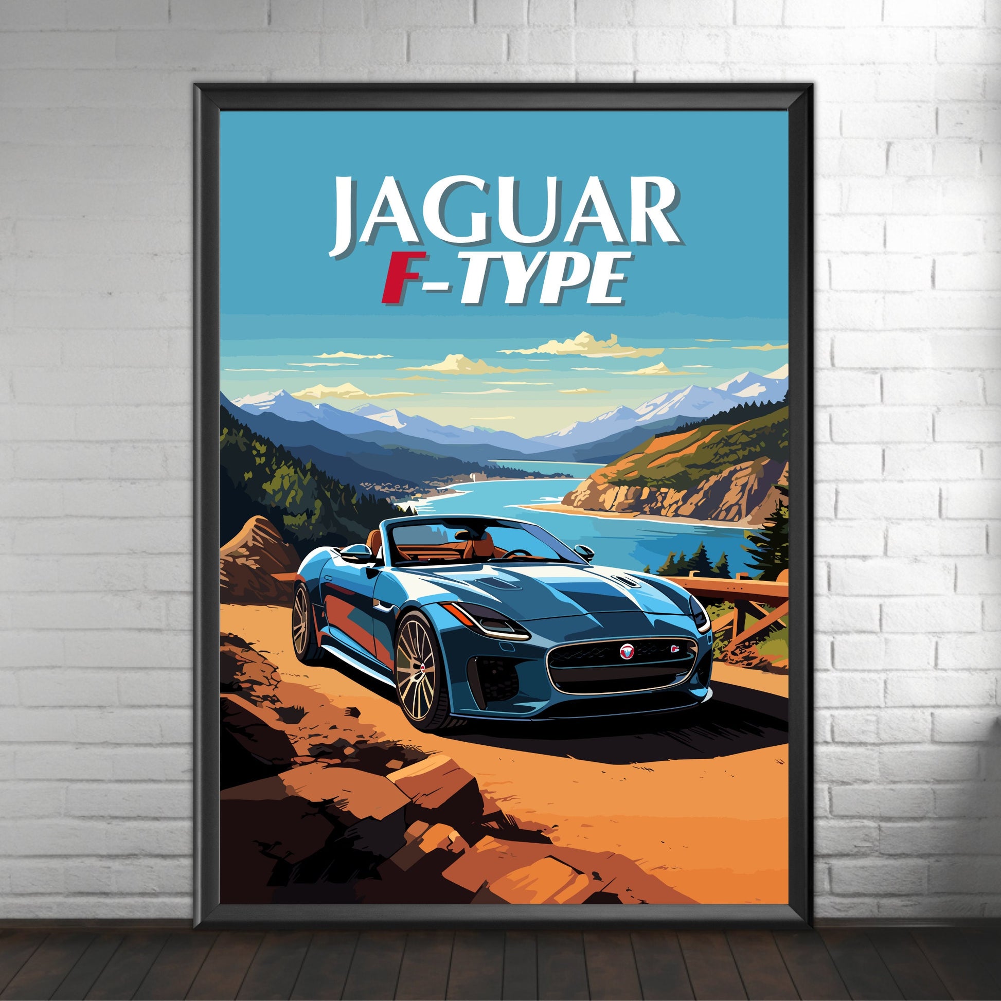 Jaguar F-Type Poster