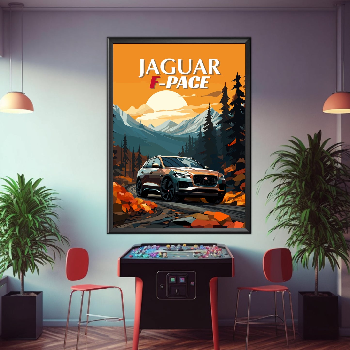 Jaguar F-Pace Print