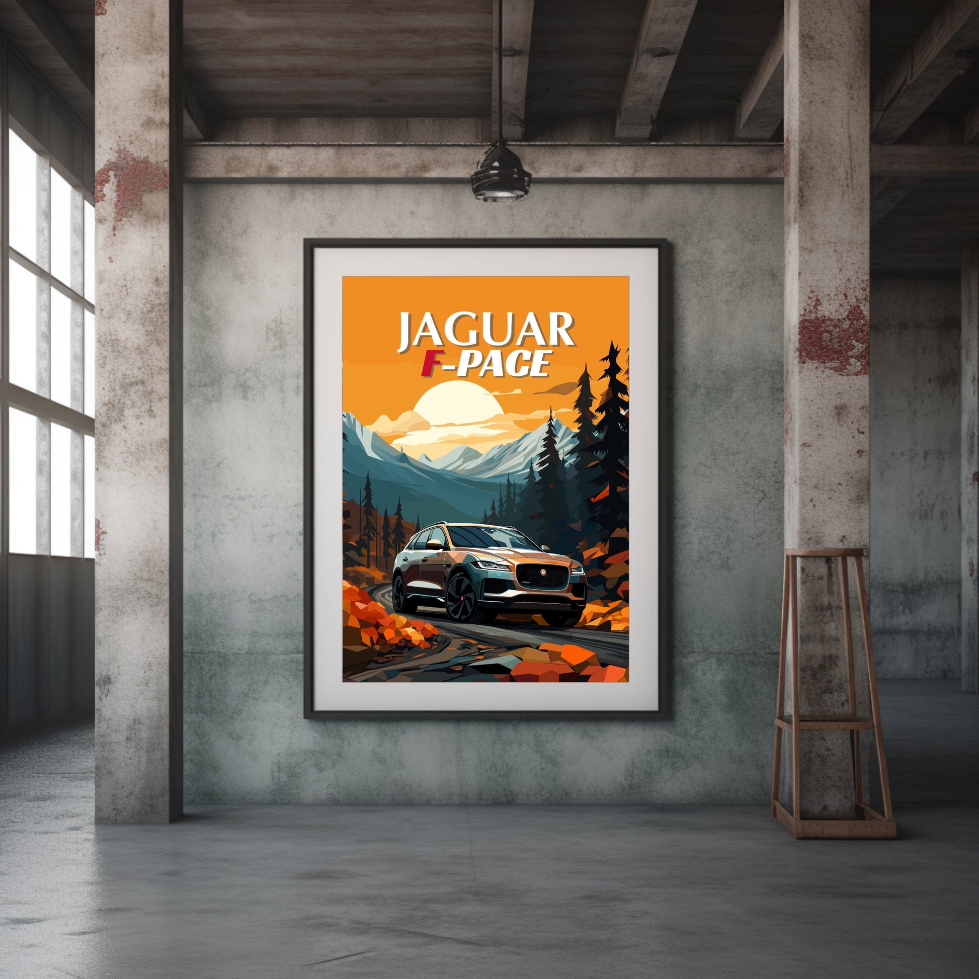 Jaguar F-Pace Print