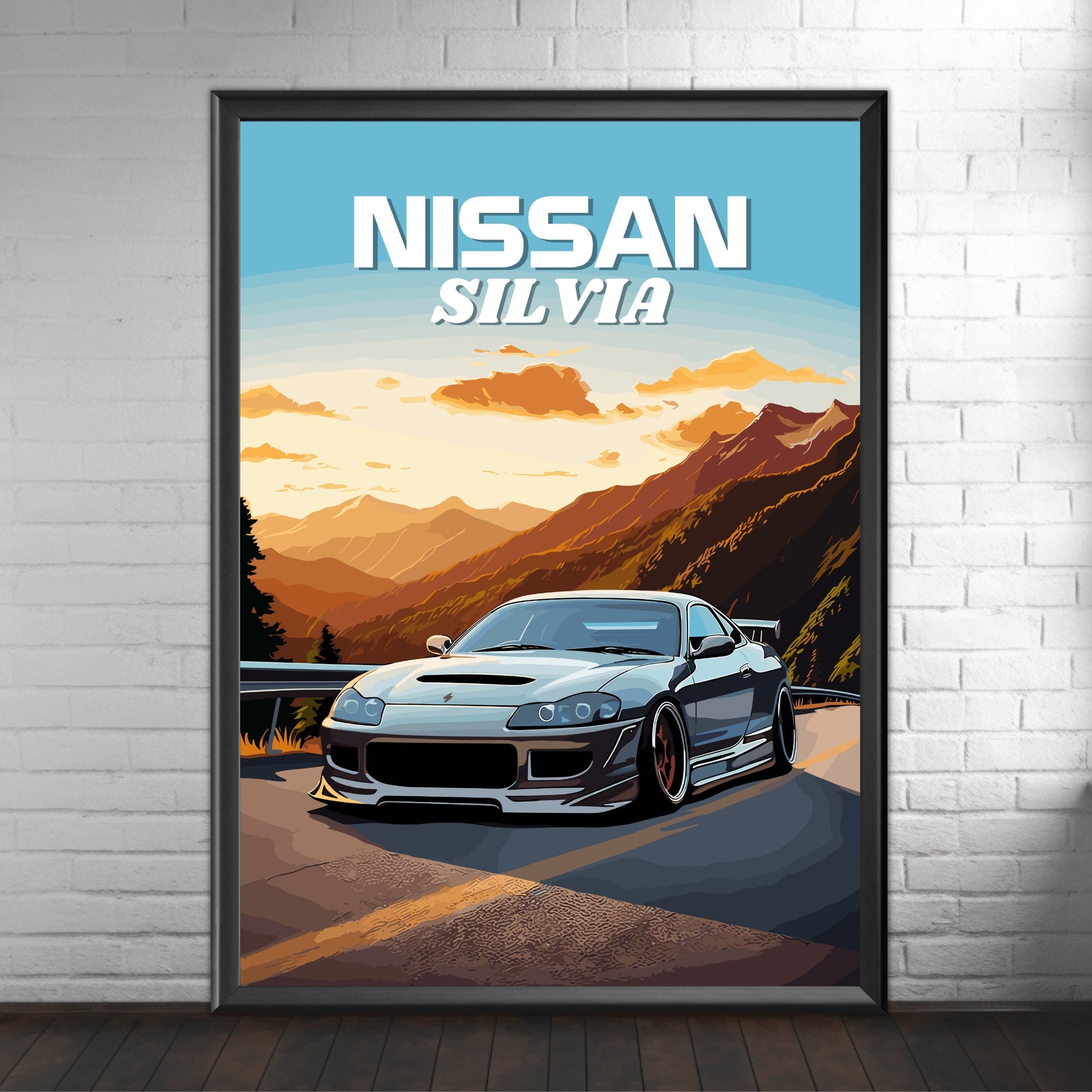 Nissan Silvia S15 Print, 1990s