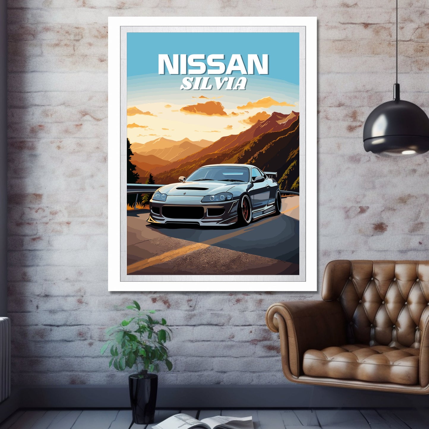 Nissan Silvia S15 Print, 1990s