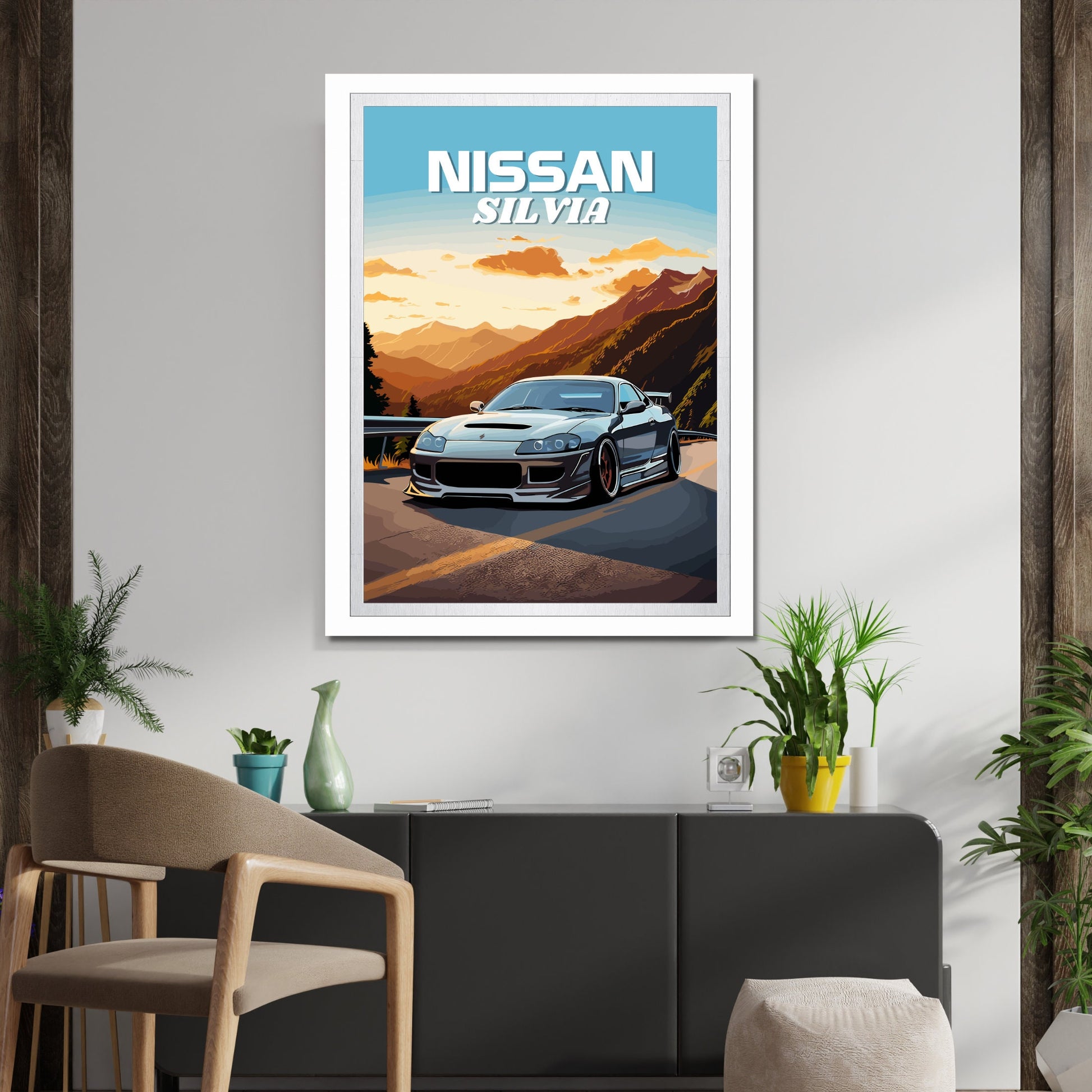 Nissan Silvia S15 Print, 1990s