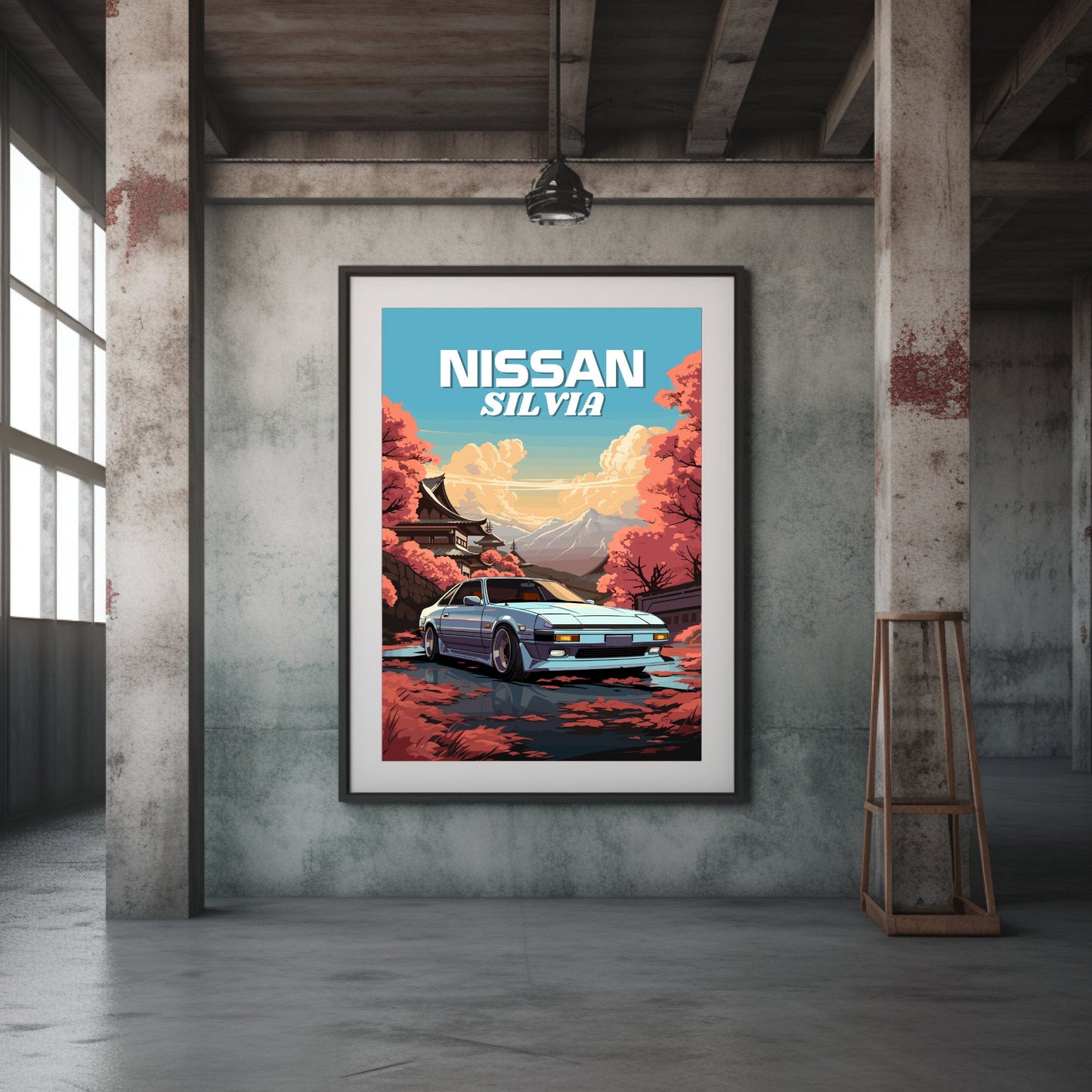 Nissan Silvia S12 Poster