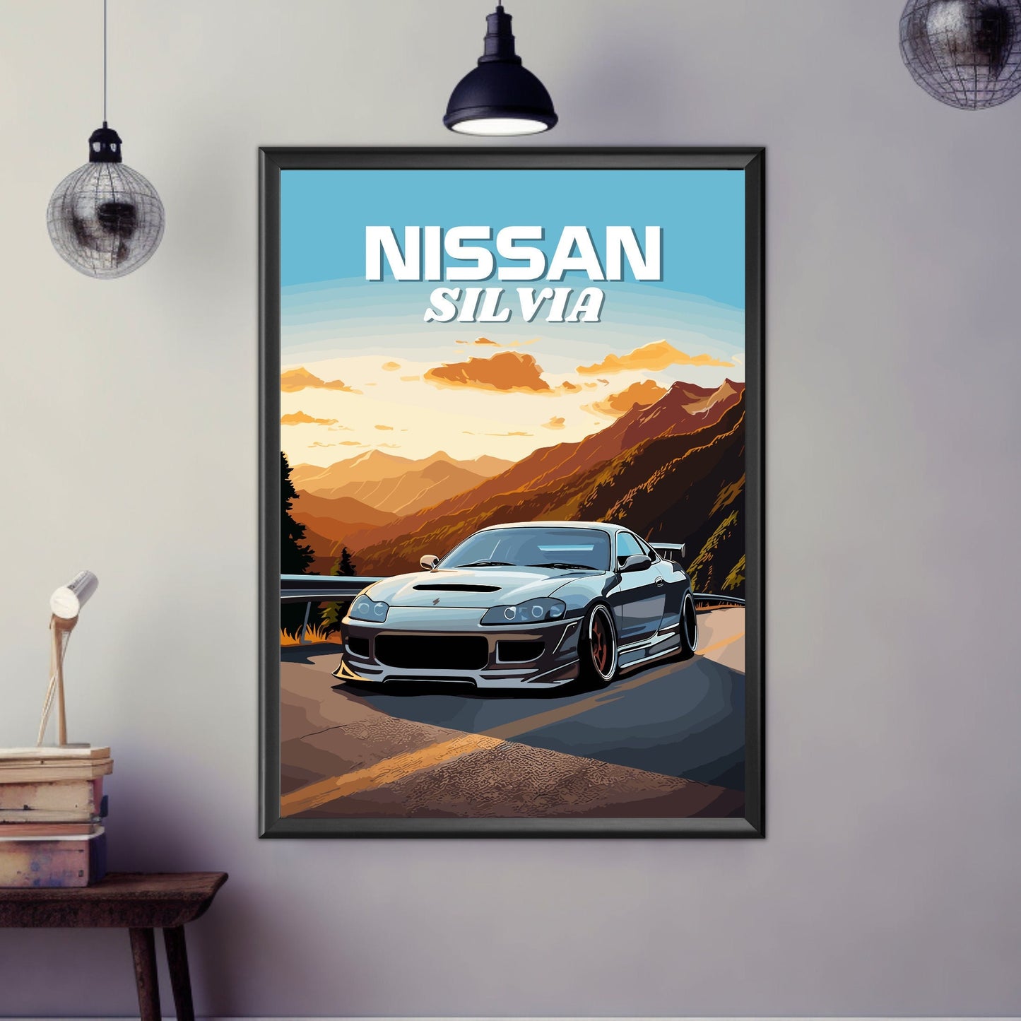 Nissan Silvia S15 Print, 1990s