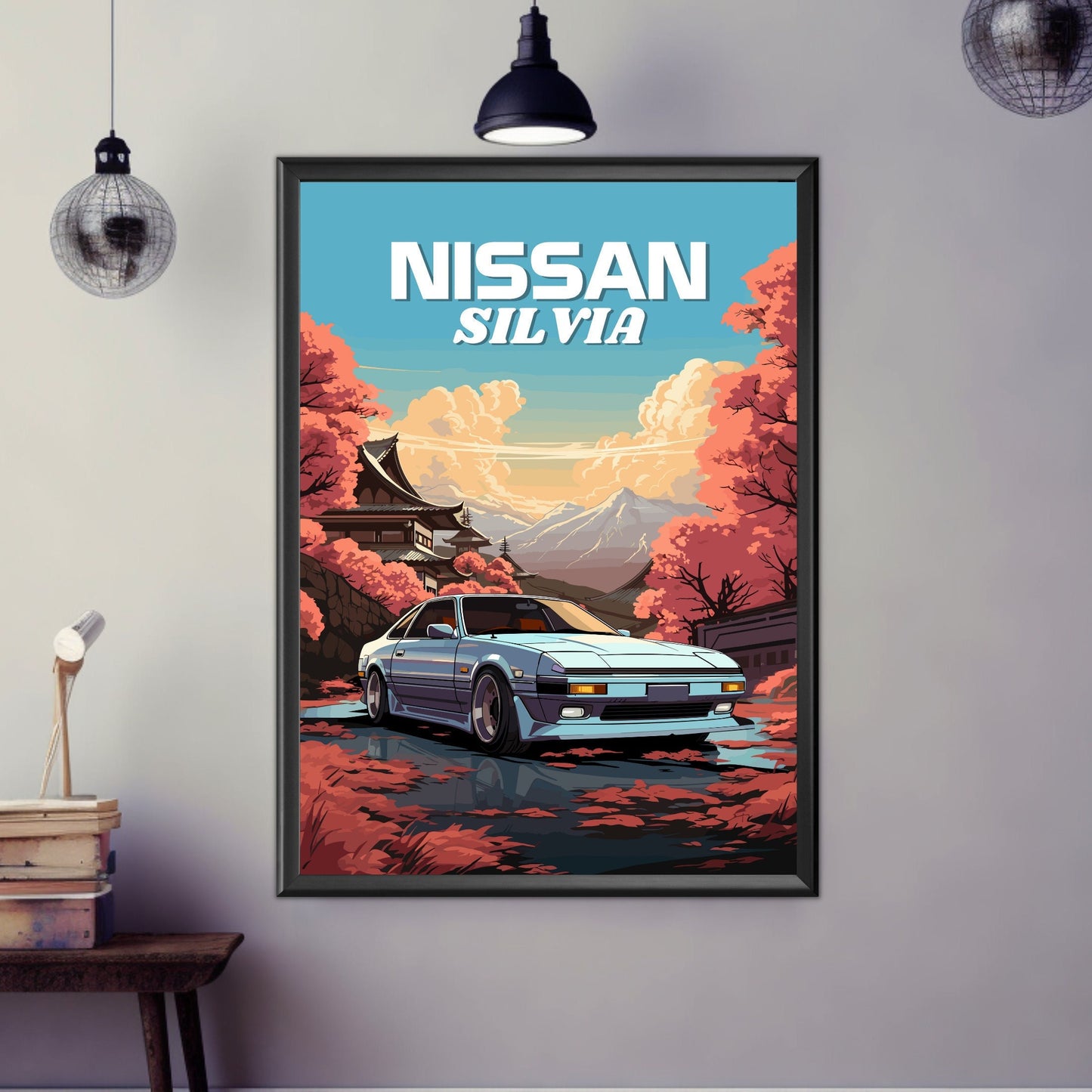 Nissan Silvia S12 Poster